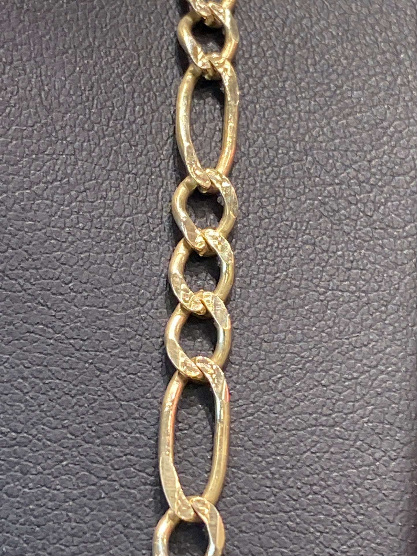 14k Yellow Gold Fígaro Chain