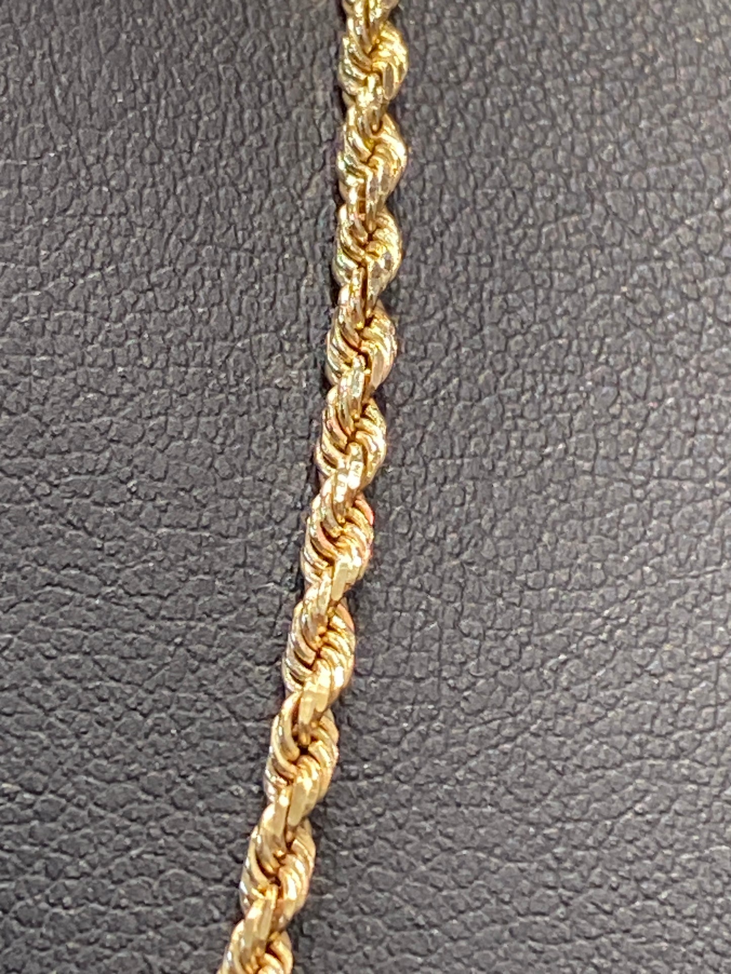14k Yellow Gold Rope Chain