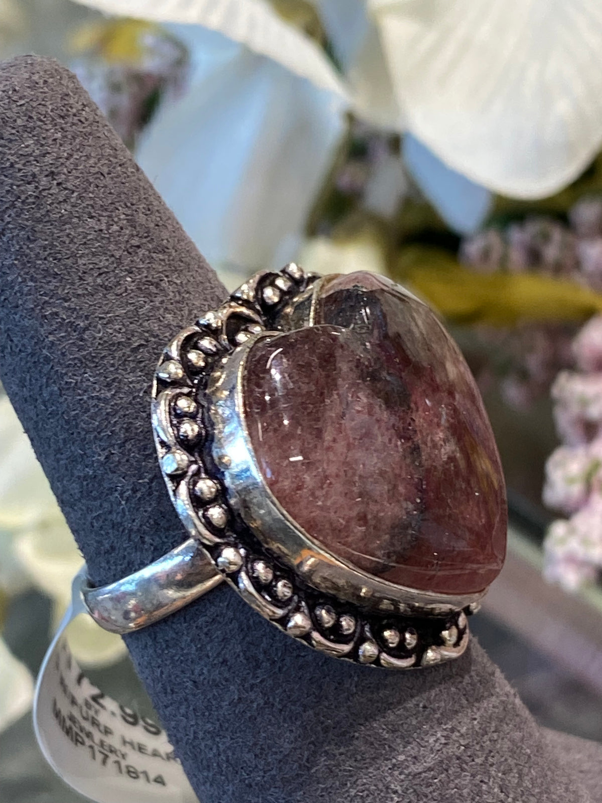 925 Silver Heart Ring