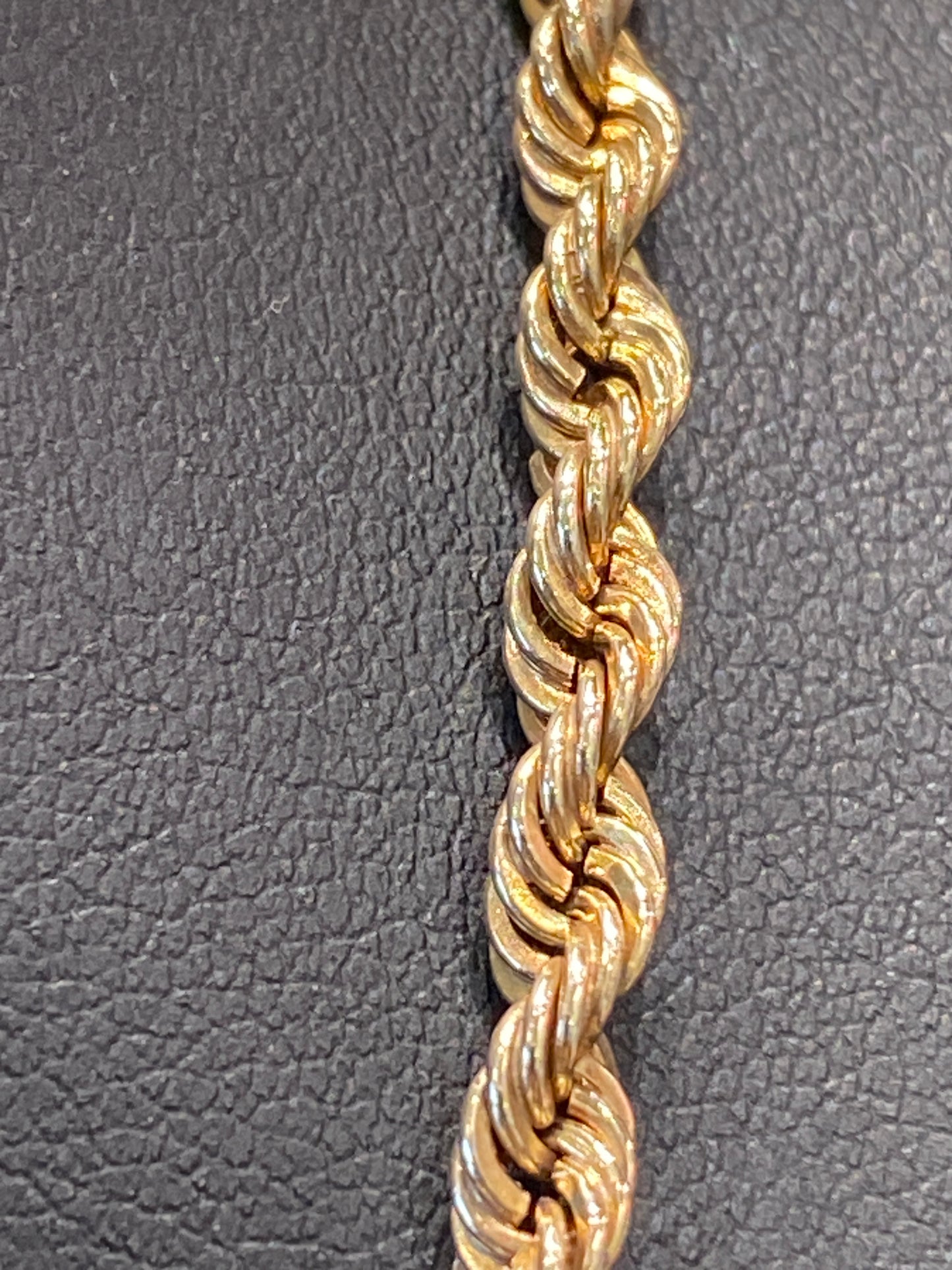 14k Yellow Gold Rope Chain
