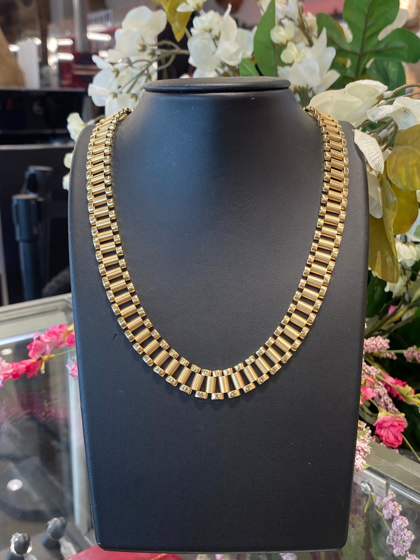 10k Yellow Gold Rolex Link Chain