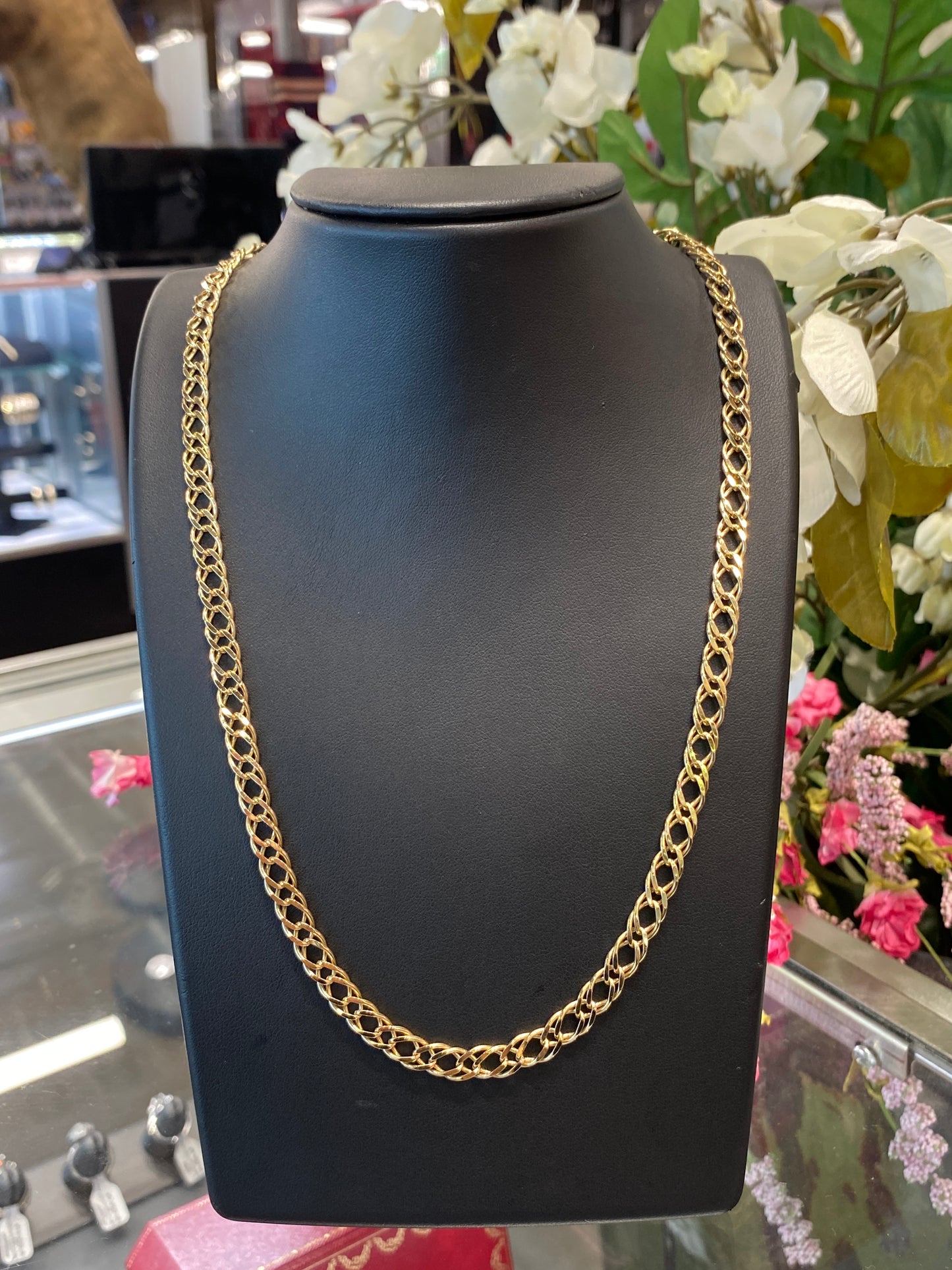 14k Yellow Gold Fashion Chain