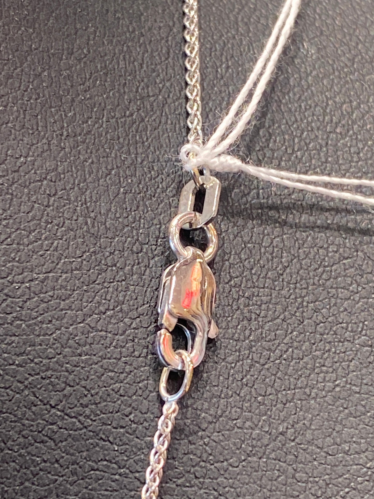 14k White Gold Link Chain