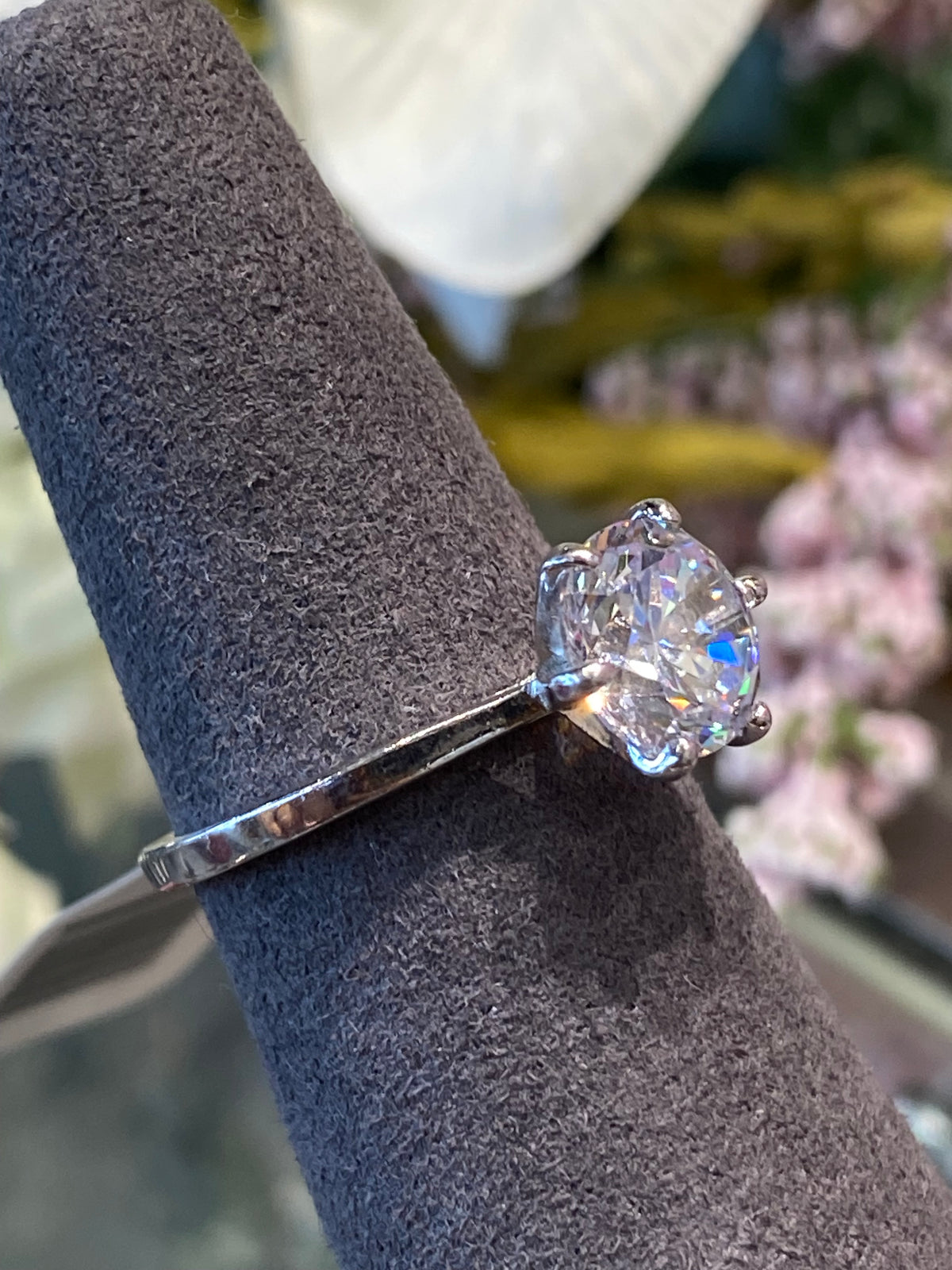 925 Silver Cubic Zirconia Ring