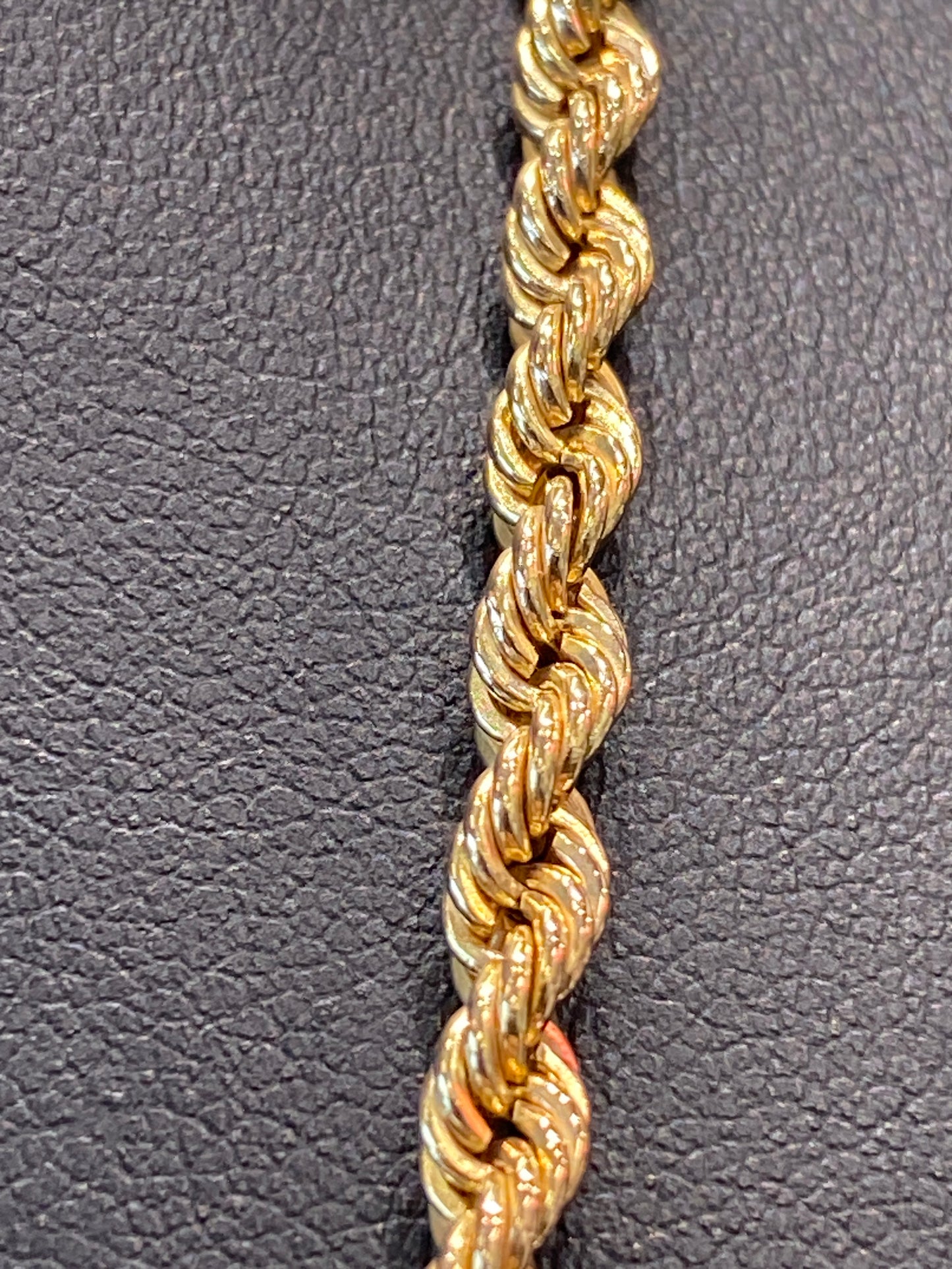 10k Yellow Gold Rope Chain