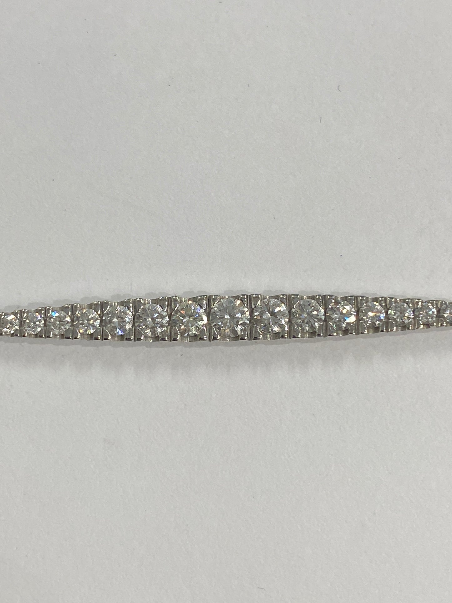 14k Two Tone Chain W/Diamond Pendant