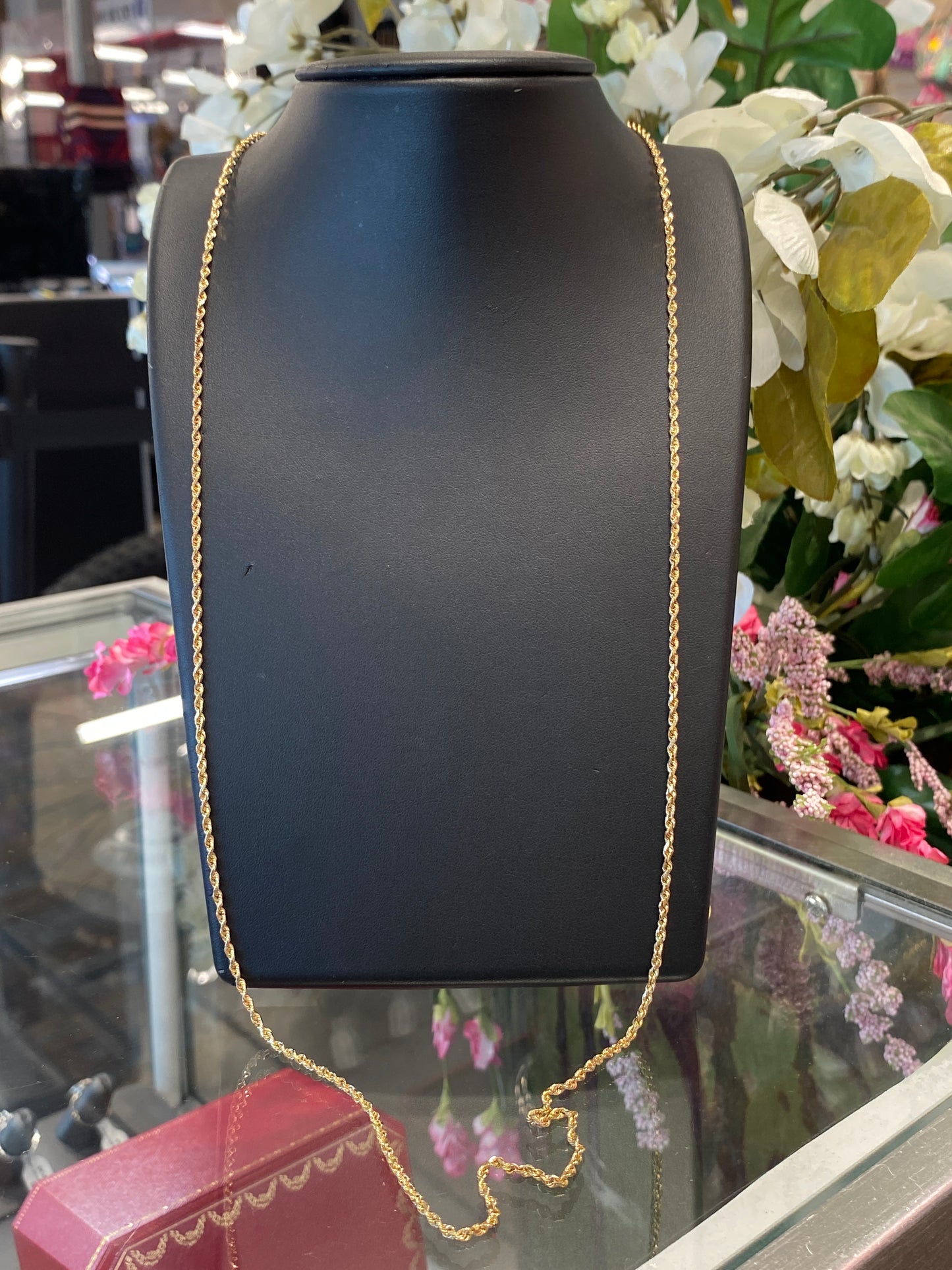 14k Yellow Gold Rope Chain