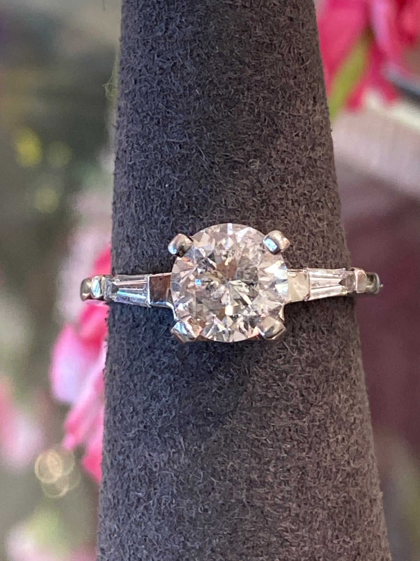 Platinum Diamond Engagement Ring