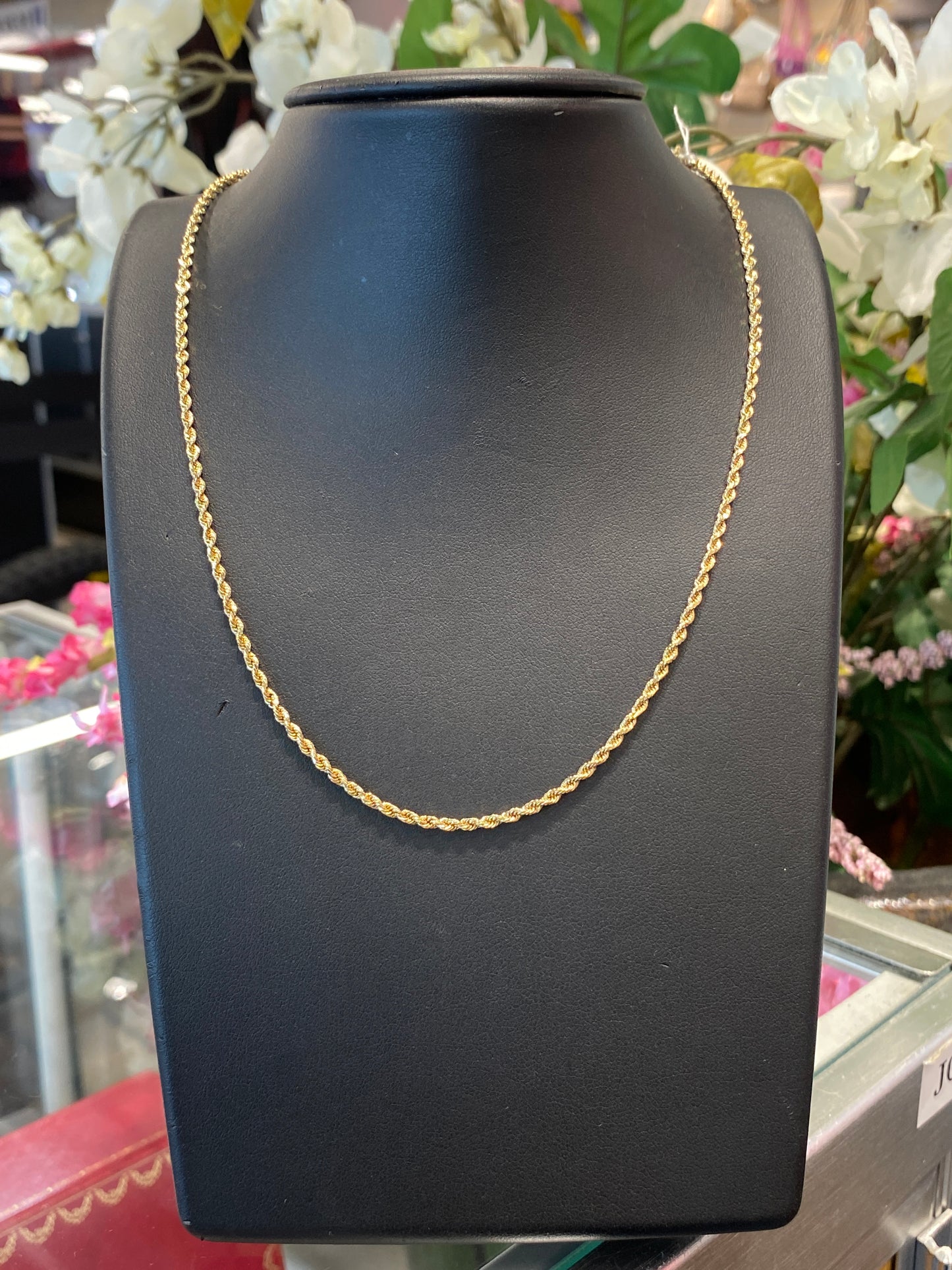 14k Yellow Gold Rope Chain