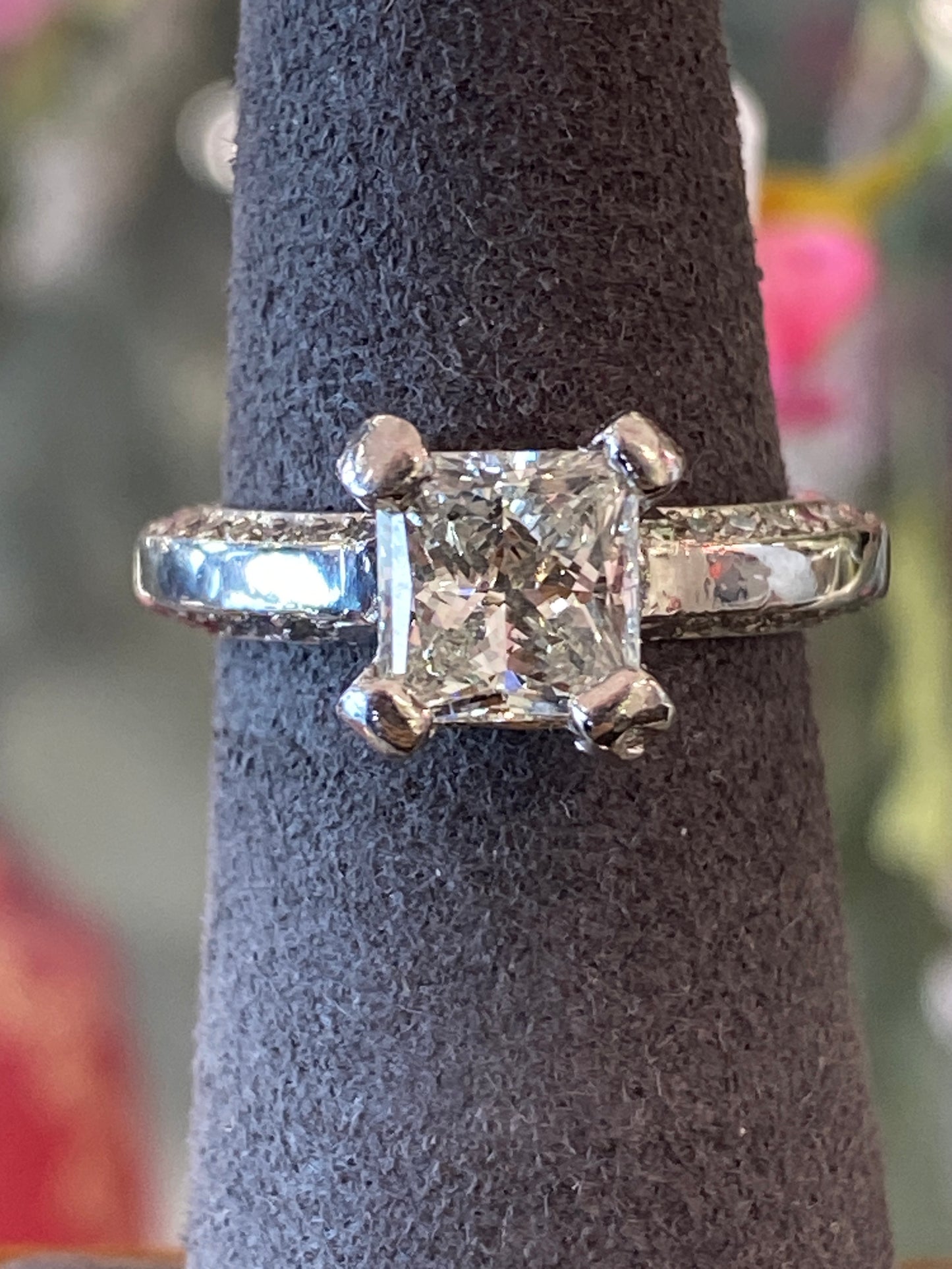 Platinum Diamond Engagement Ring