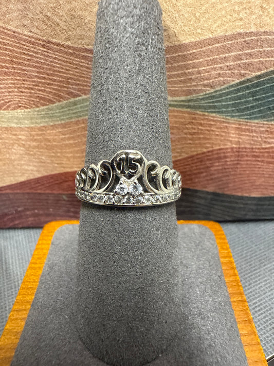 Silver Quince Ring