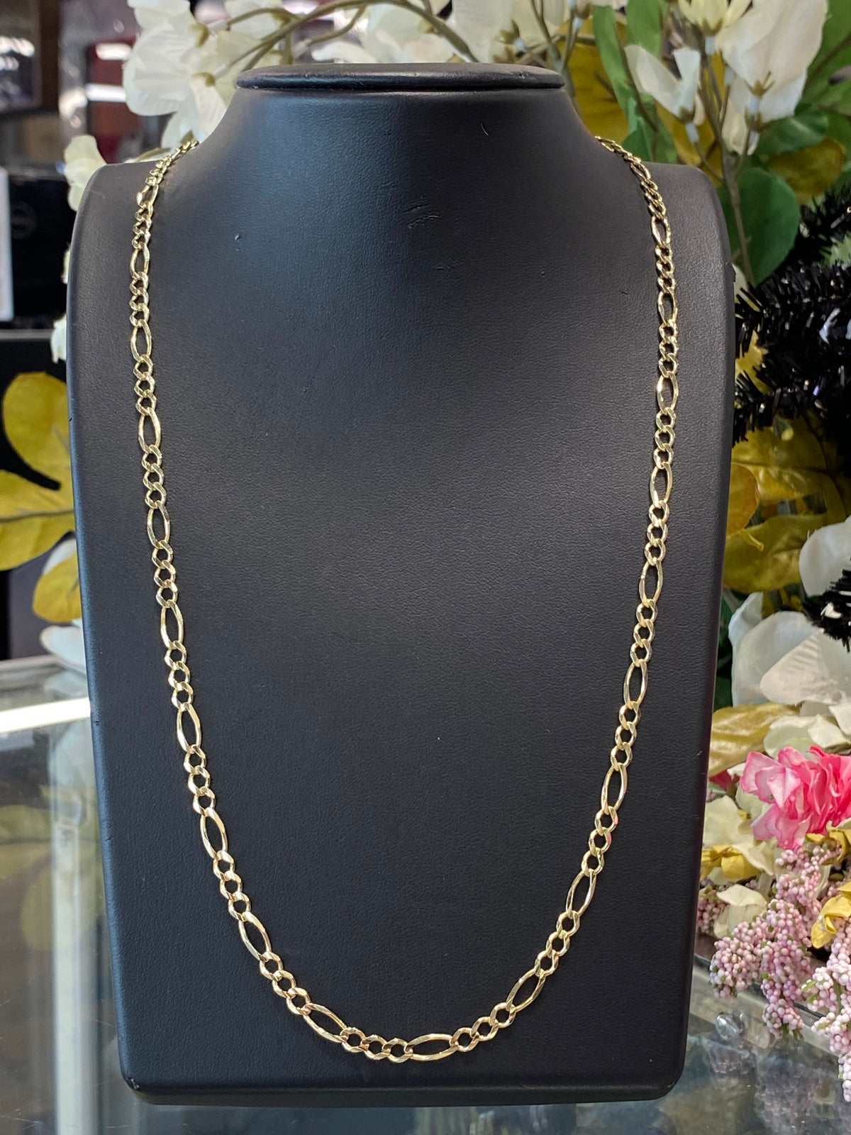10k Yellow Gold Fígaro Chain