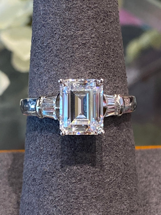 925 Silver Cubic Zirconia Ring