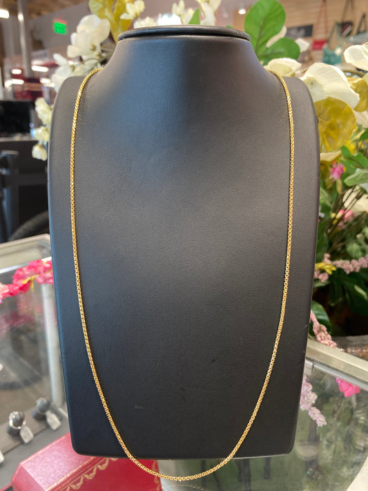 14k Yellow Gold Fashion Chain