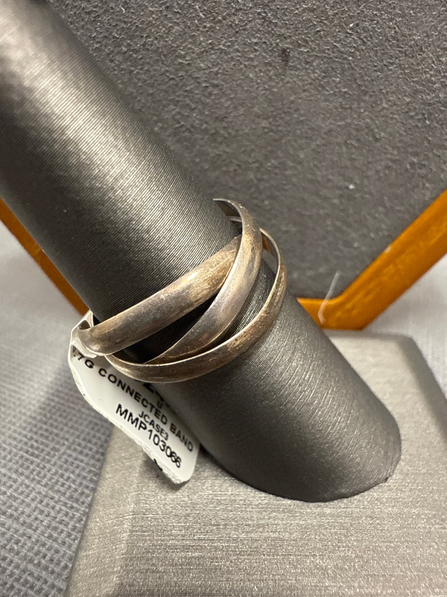Triple silver band