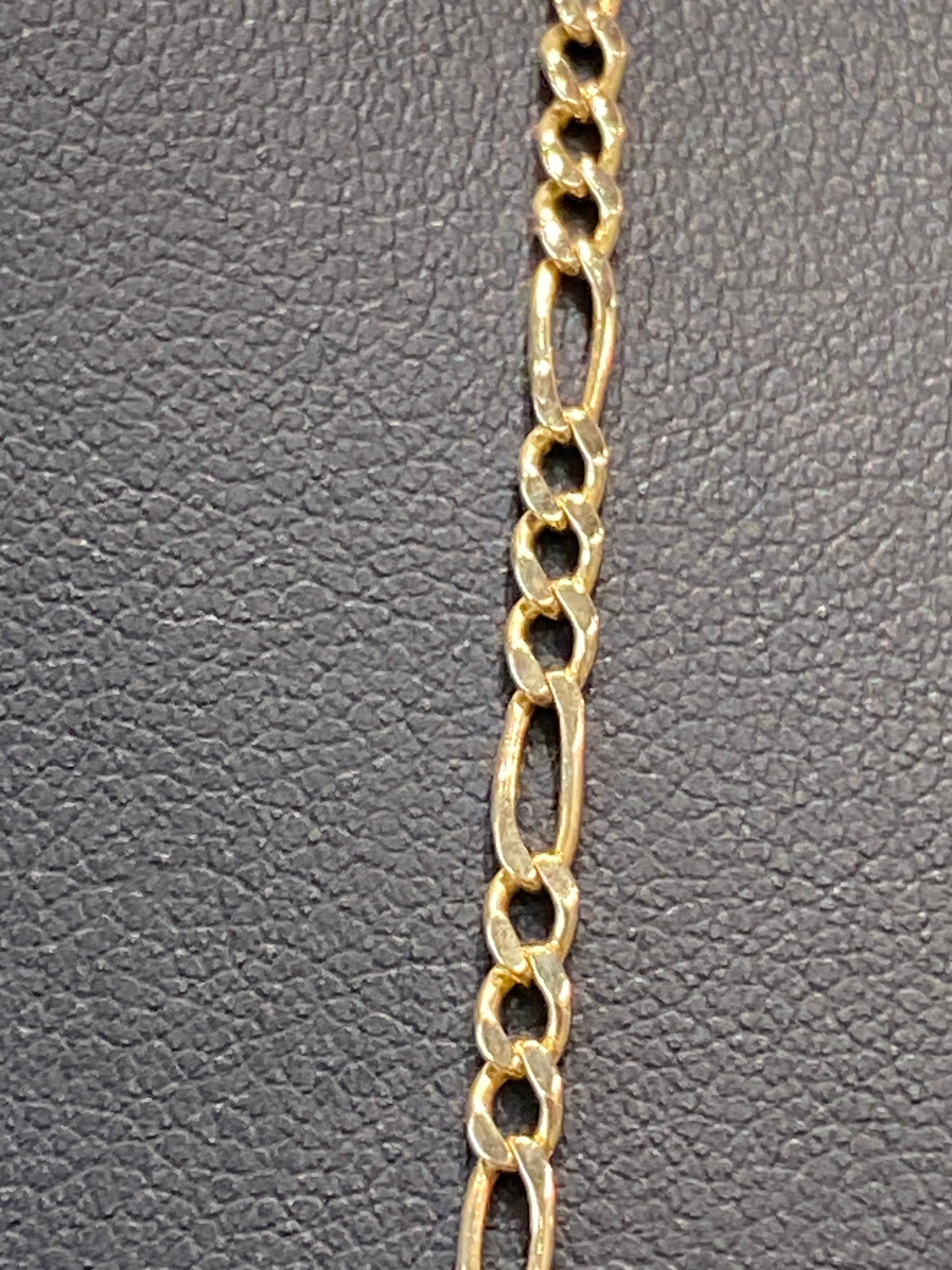 14k Yellow Gold Fígaro Chain