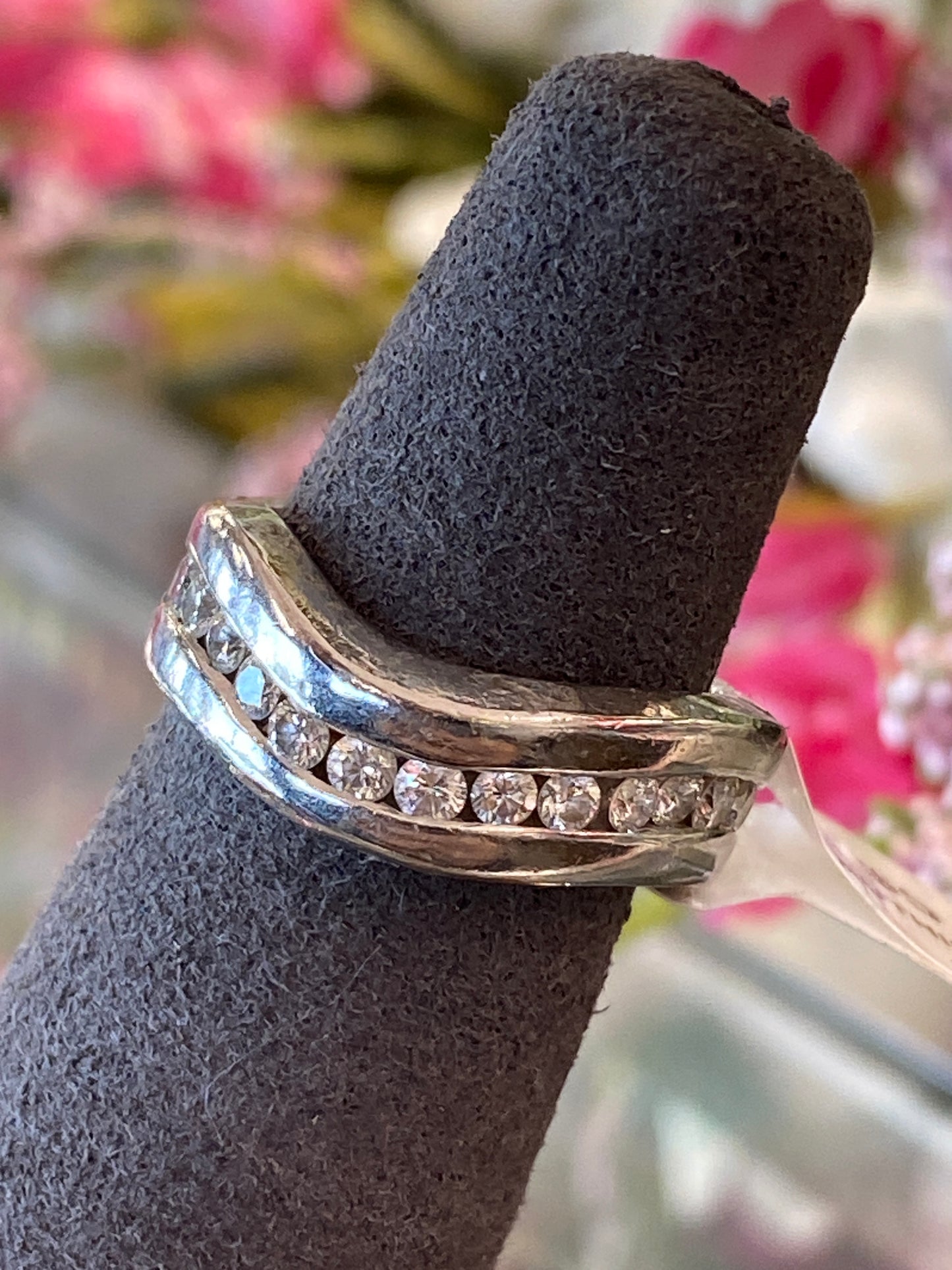 Platinum Diamond Eternity Gauthier Band