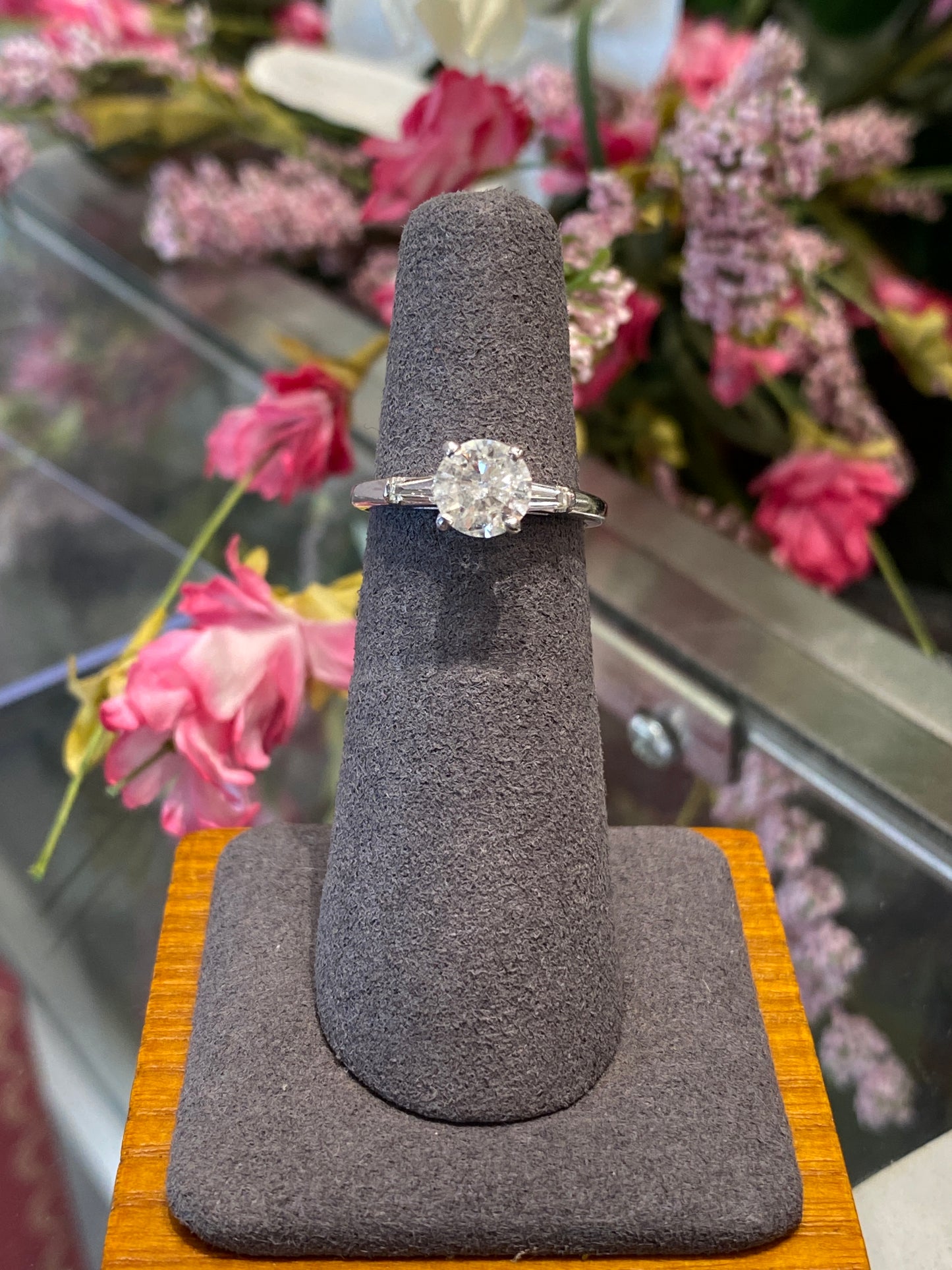 Platinum Diamond Engagement Ring