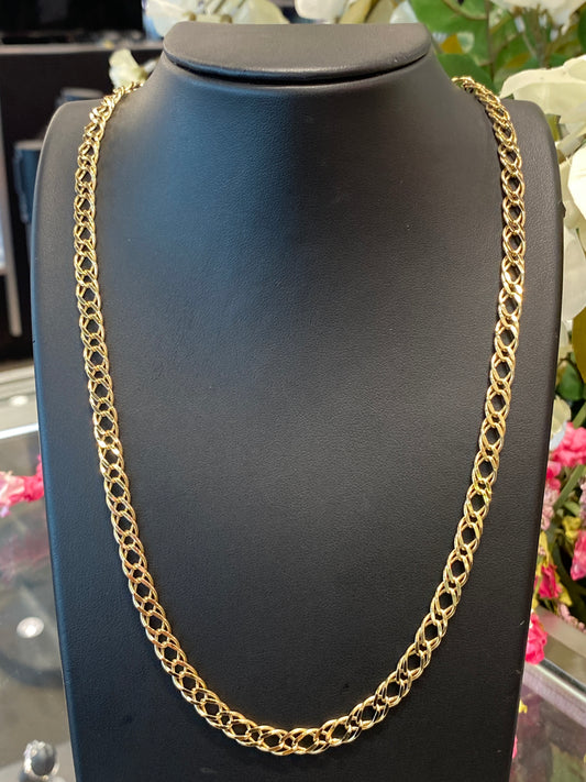 14k Yellow Gold Fashion Chain