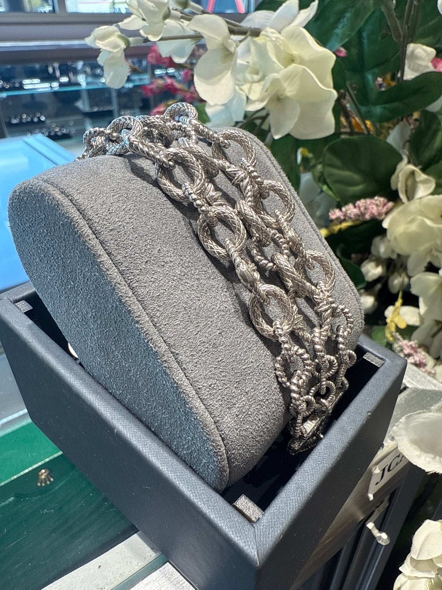 Silver bracelet