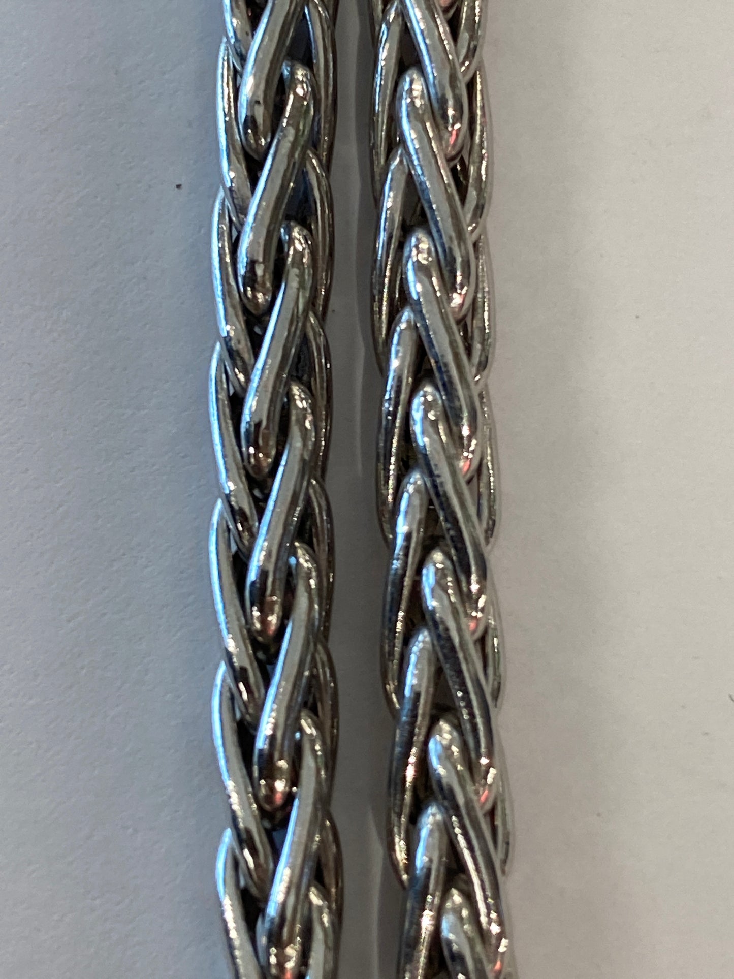 14k White Gold Chain