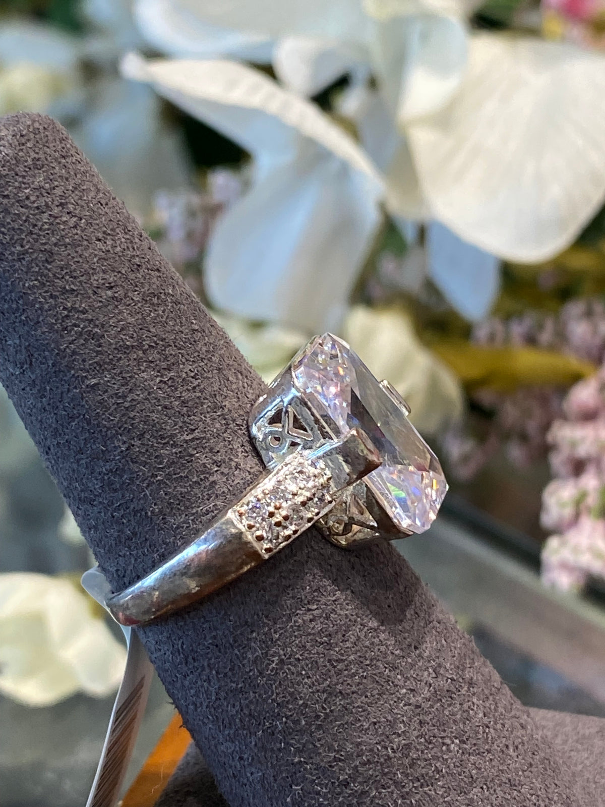 925 Silver Cubic Zirconia Ring