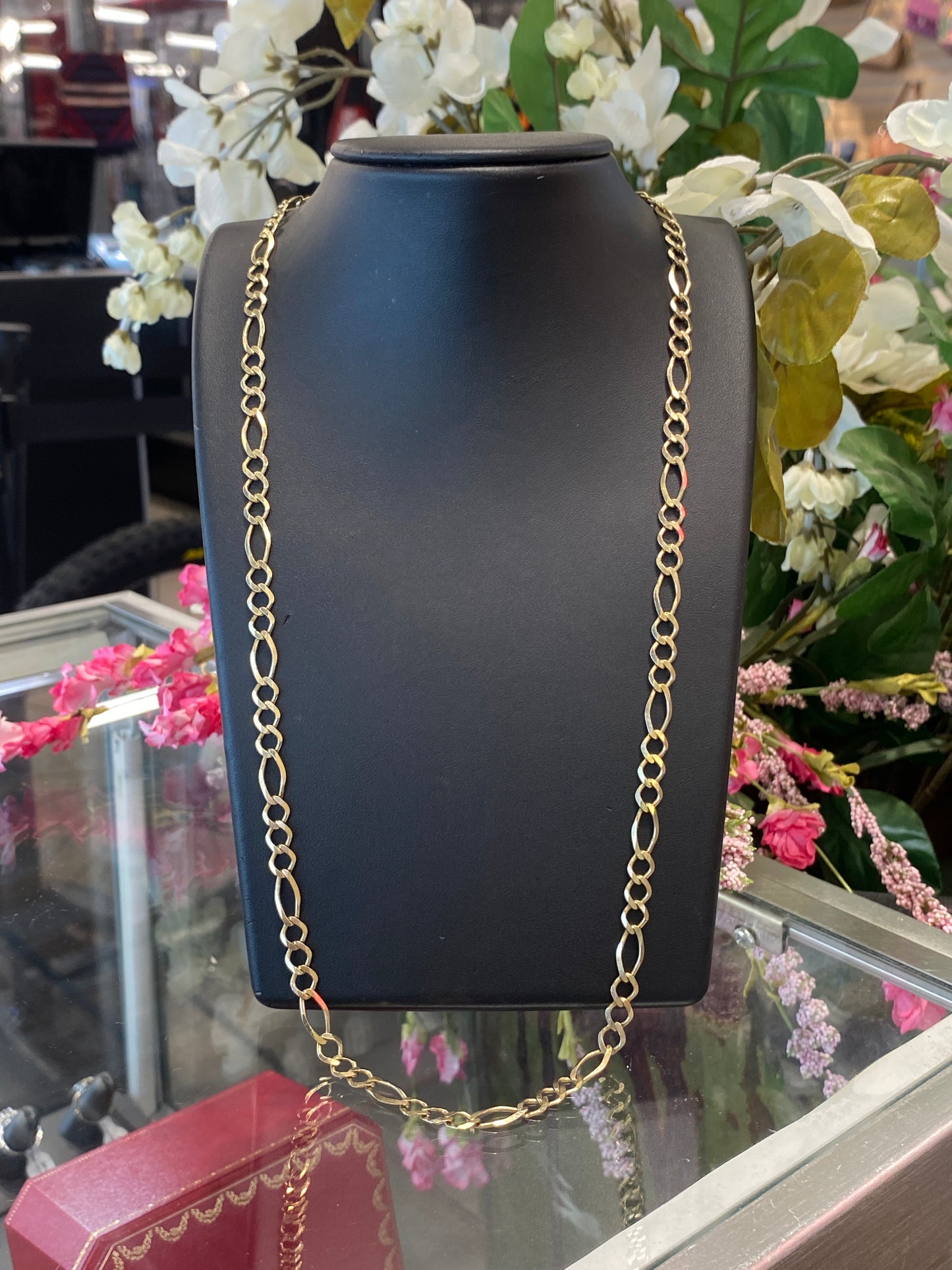 10k Yellow Gold Fígaro Chain