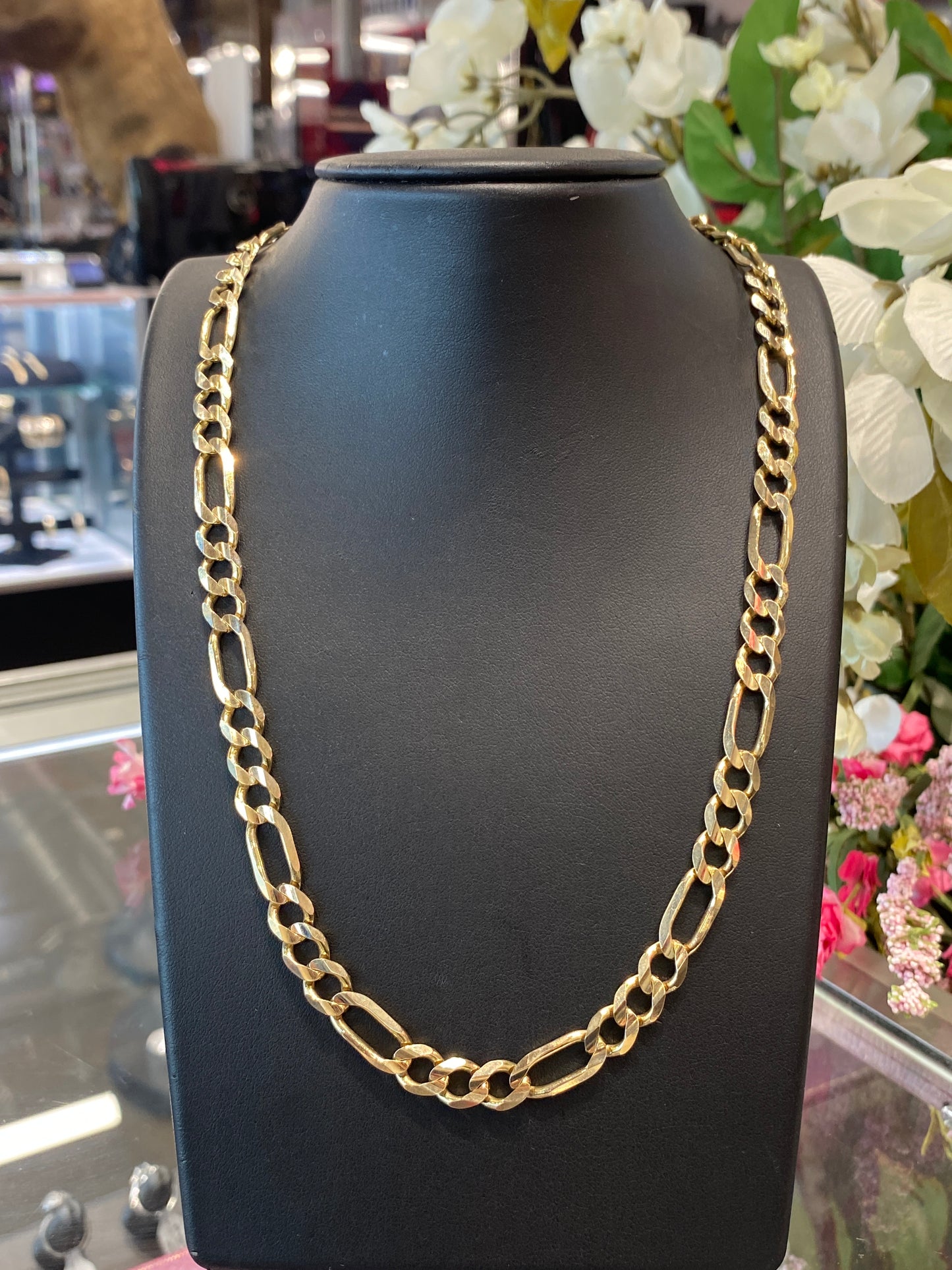 10k Yellow Gold Fígaro Chain