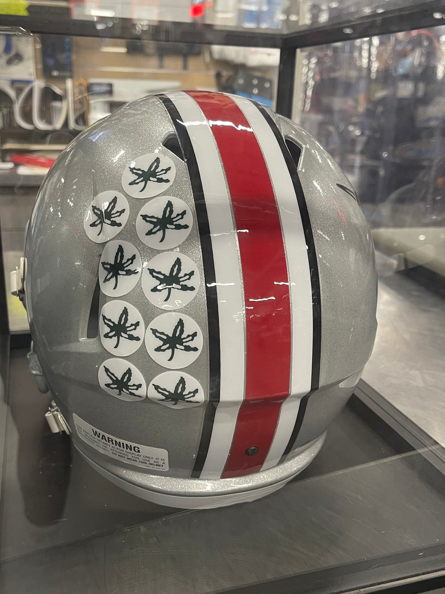 Troy Smith Autographed Ohio State Helmet