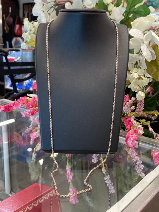 Silver Rope Chain