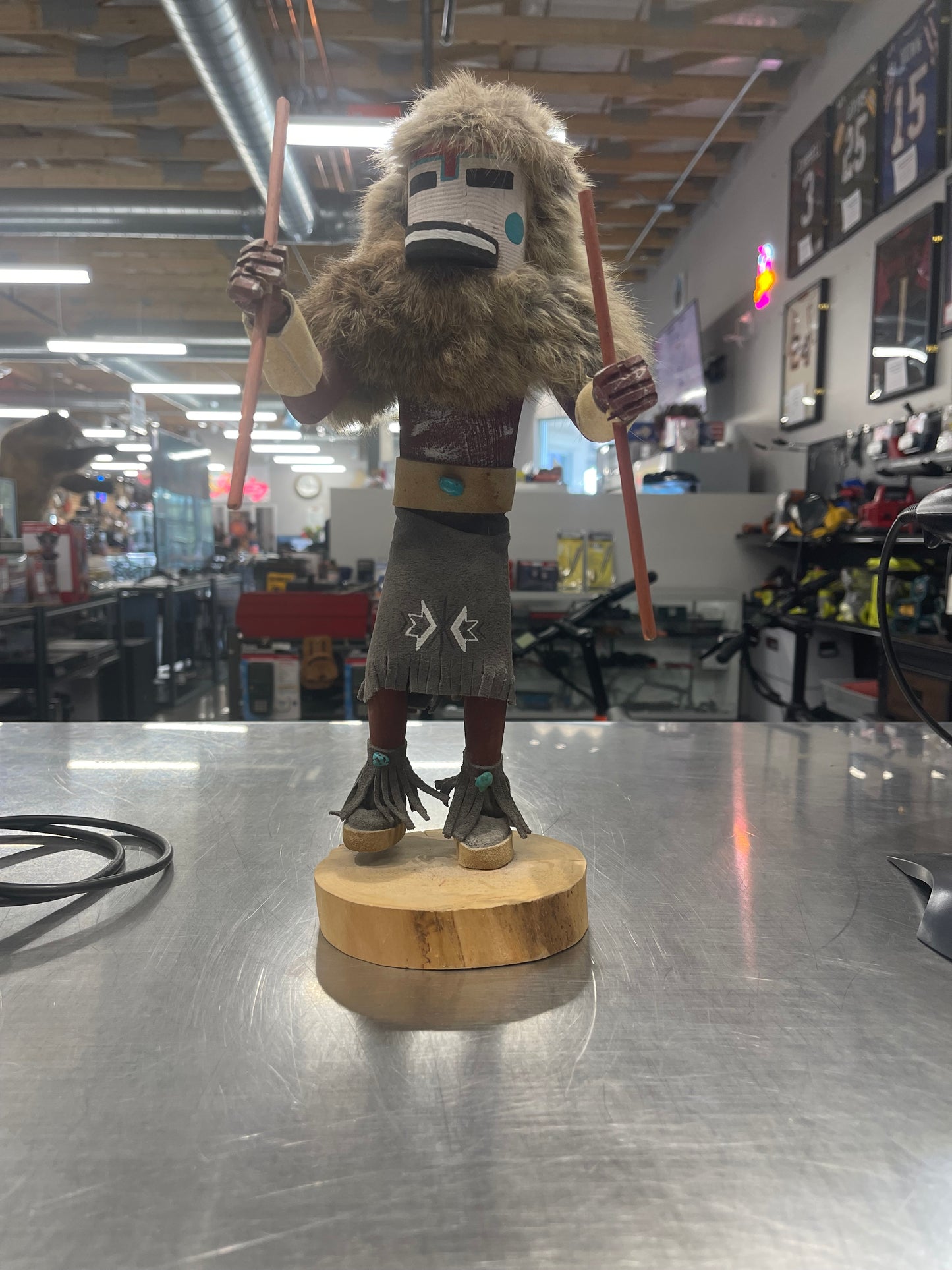 Vintage Signed Deer Kachina (150010) MMP