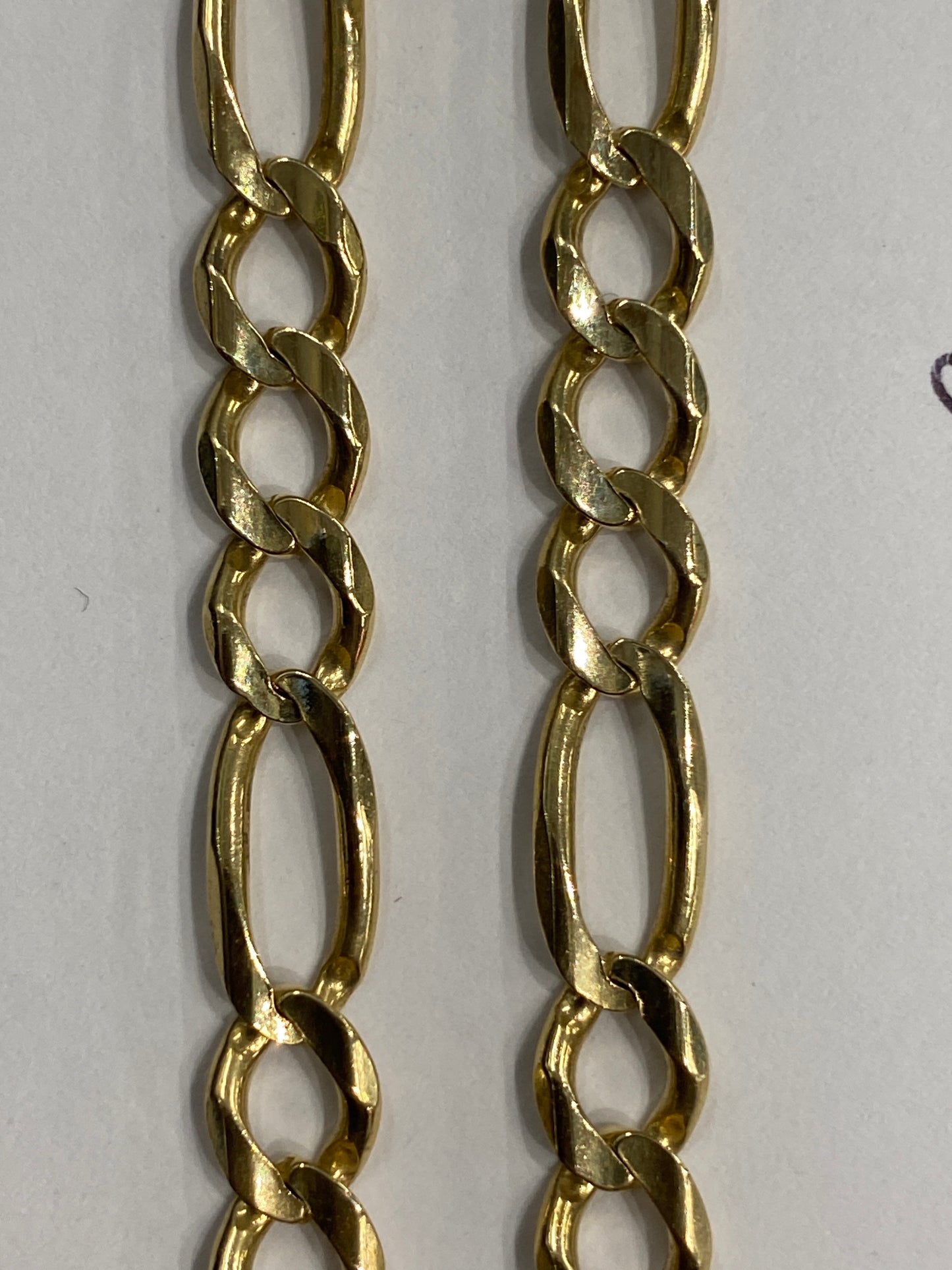 14k Yellow Gold Fígaro Chain