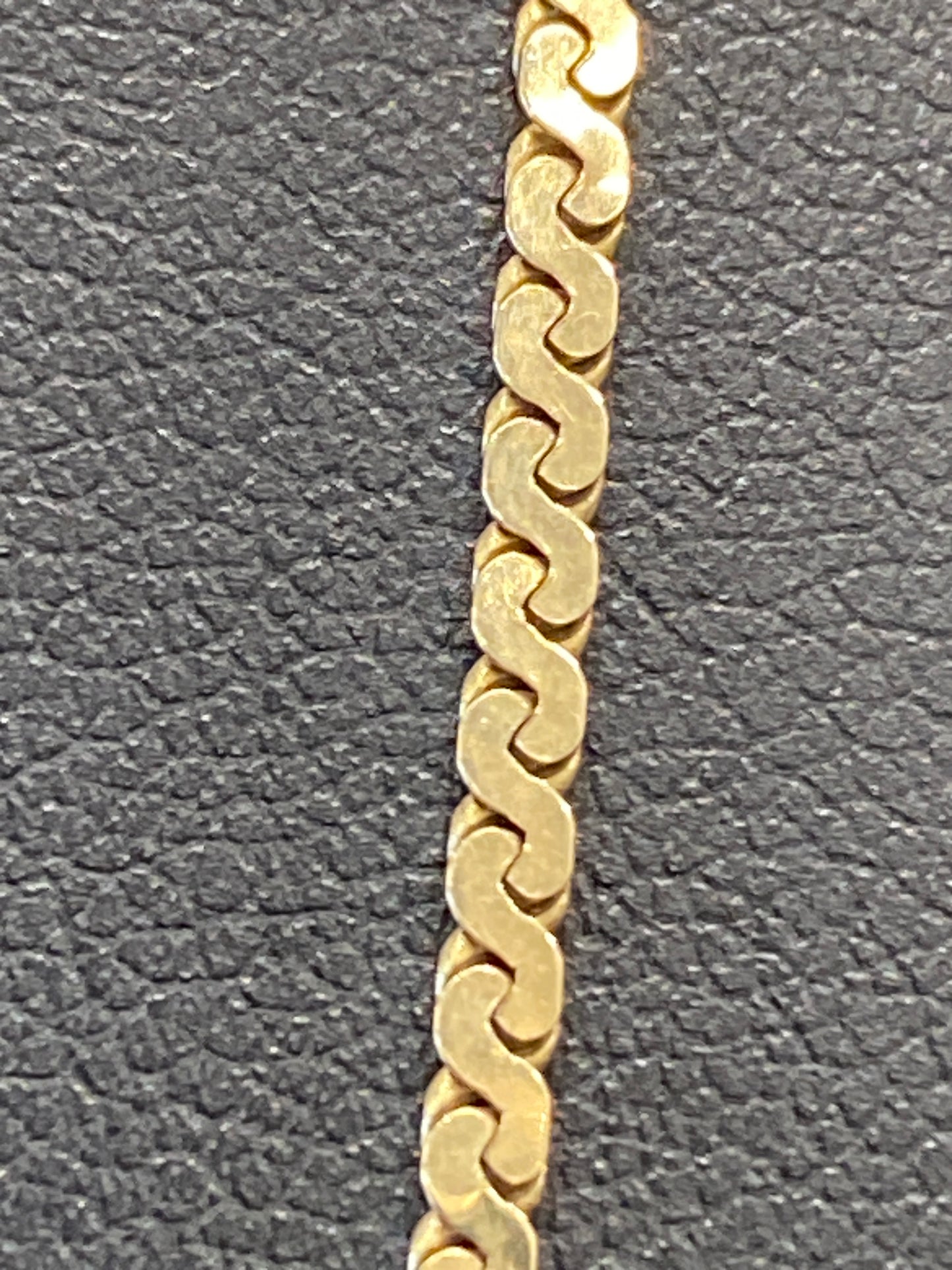 14k Yellow Hold Serpentine Chain