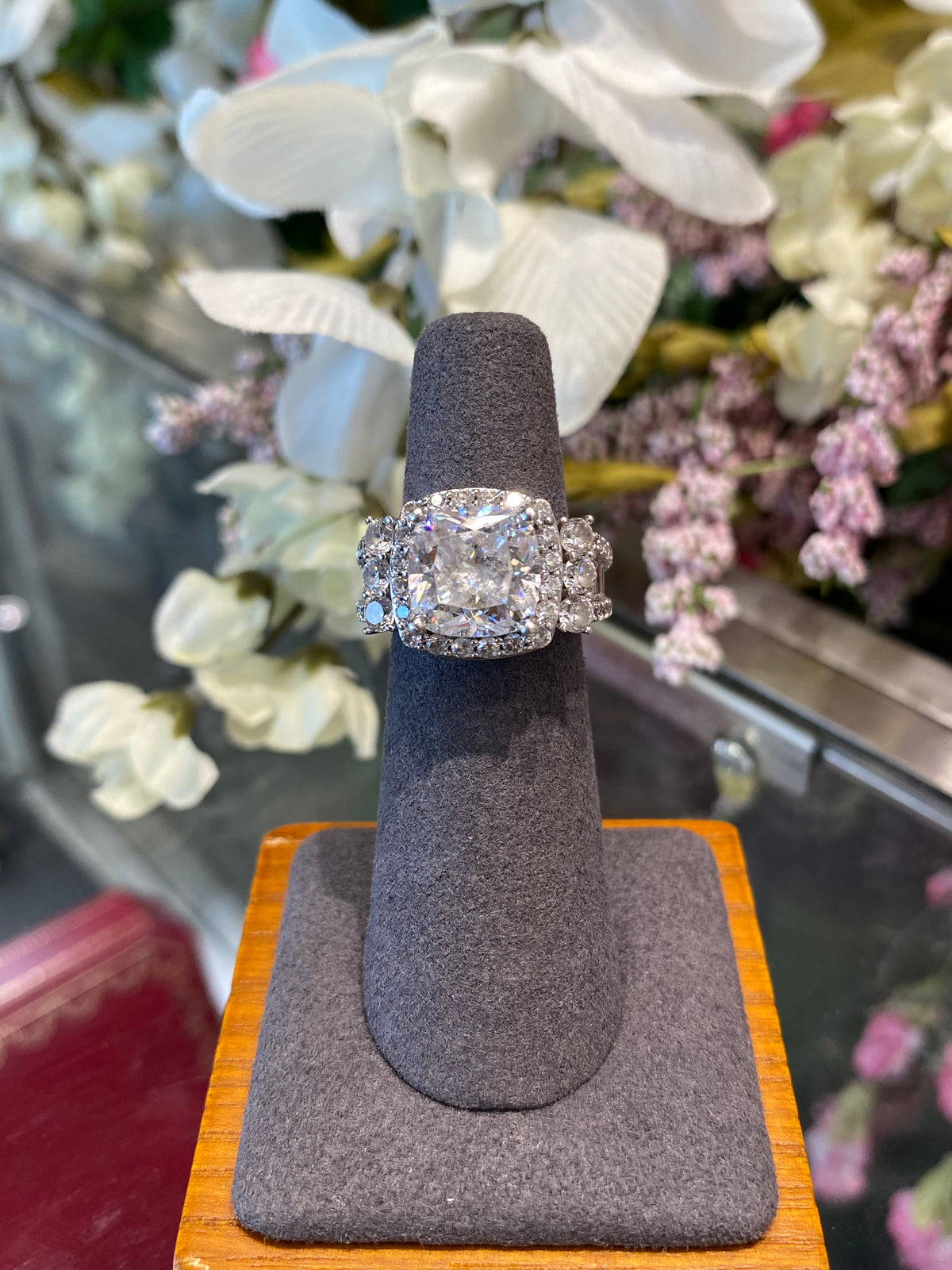 925 Silver Cubic Zirconia Ring
