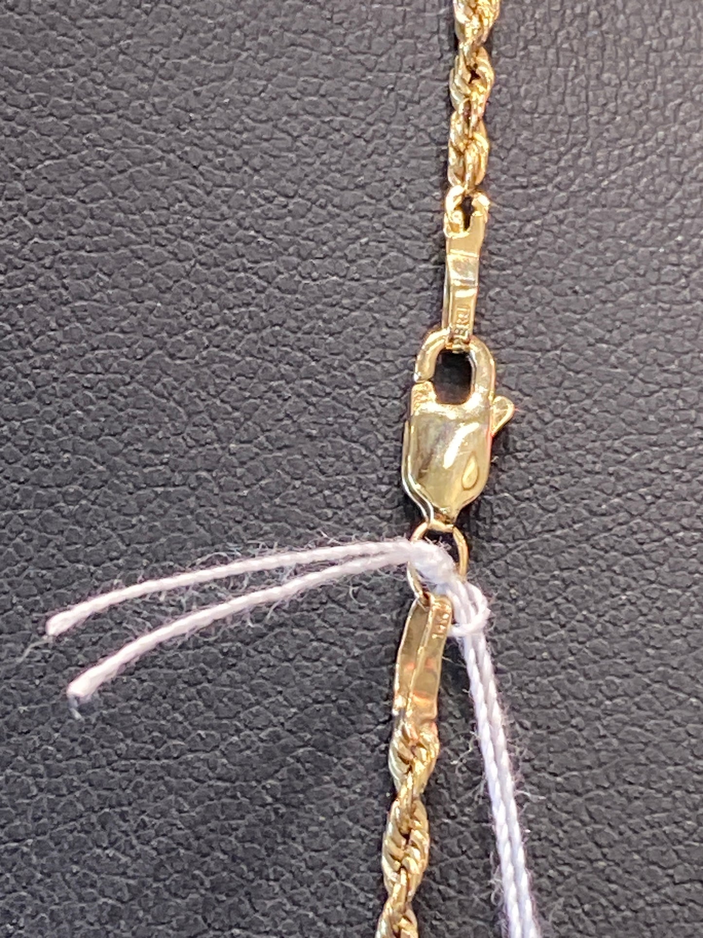 14k Yellow Gold Rope Chain