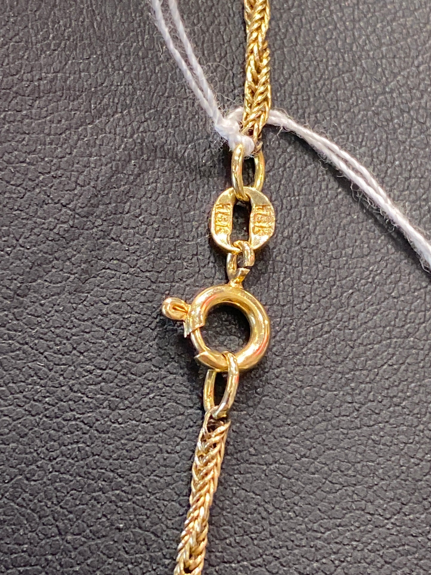 14k Yellow Gold Twist Chain