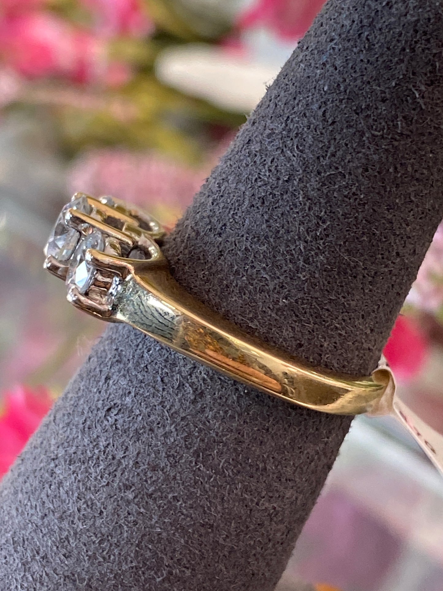 14k Yellow Gold Engagement Ring