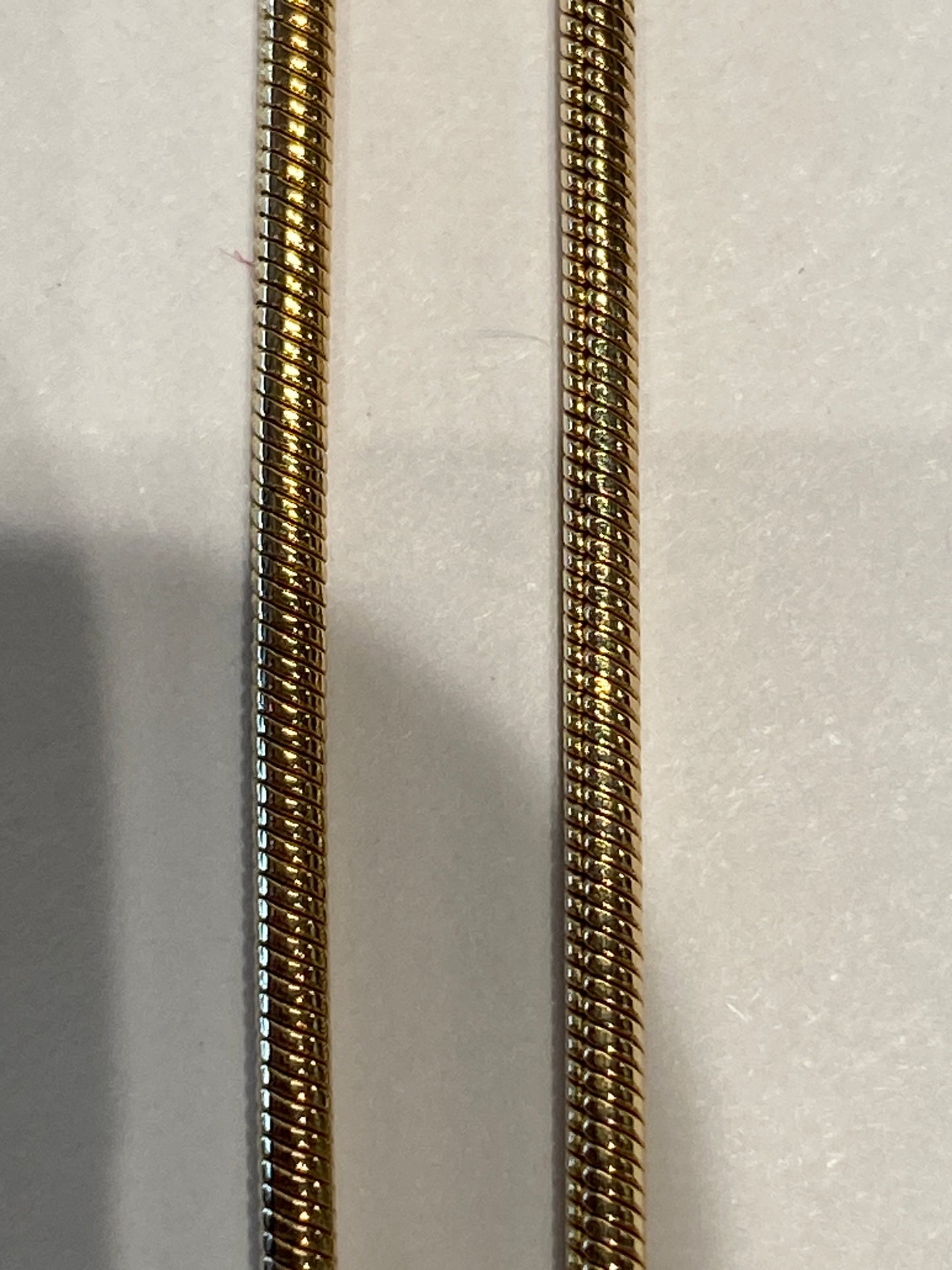 14k Yellow Gold Snake Chain