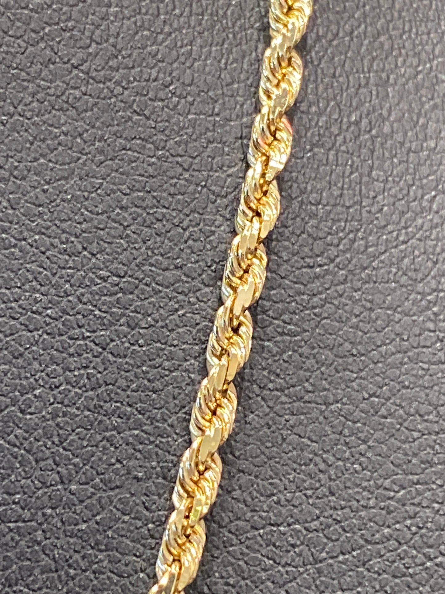 14k Yellow Gold Rope Chain