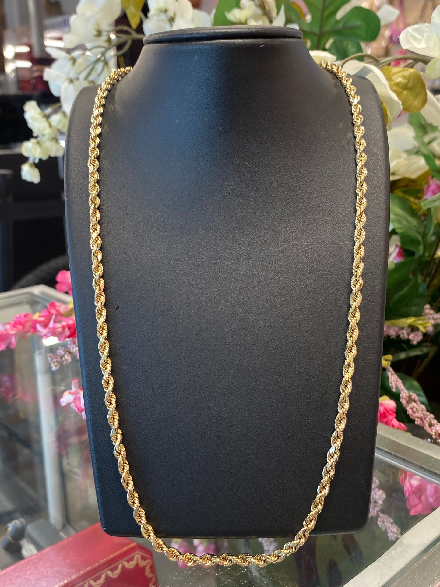 10k Yellow Gold Rope Chain