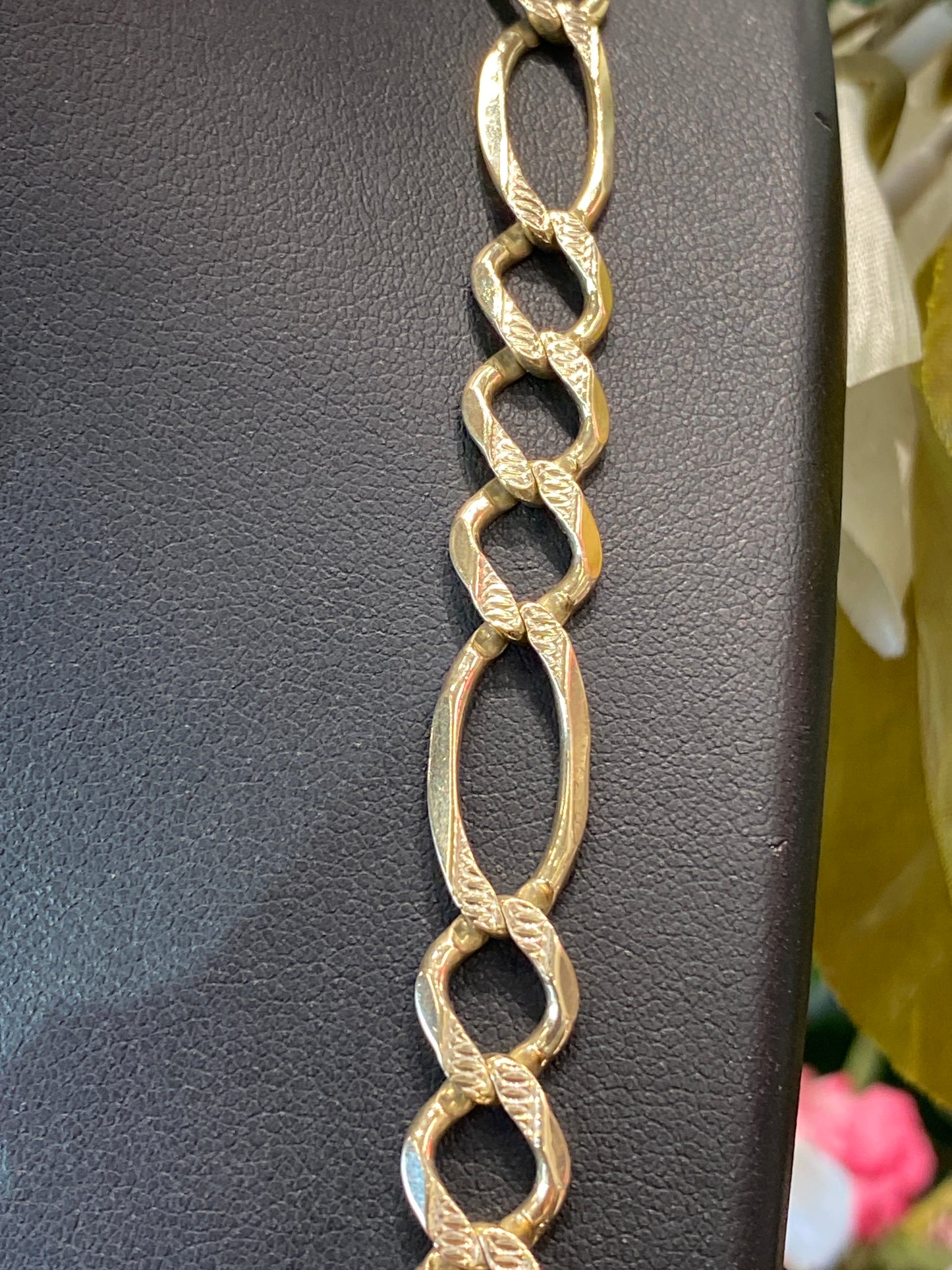 14k Yellow Gold Fígaro Chain