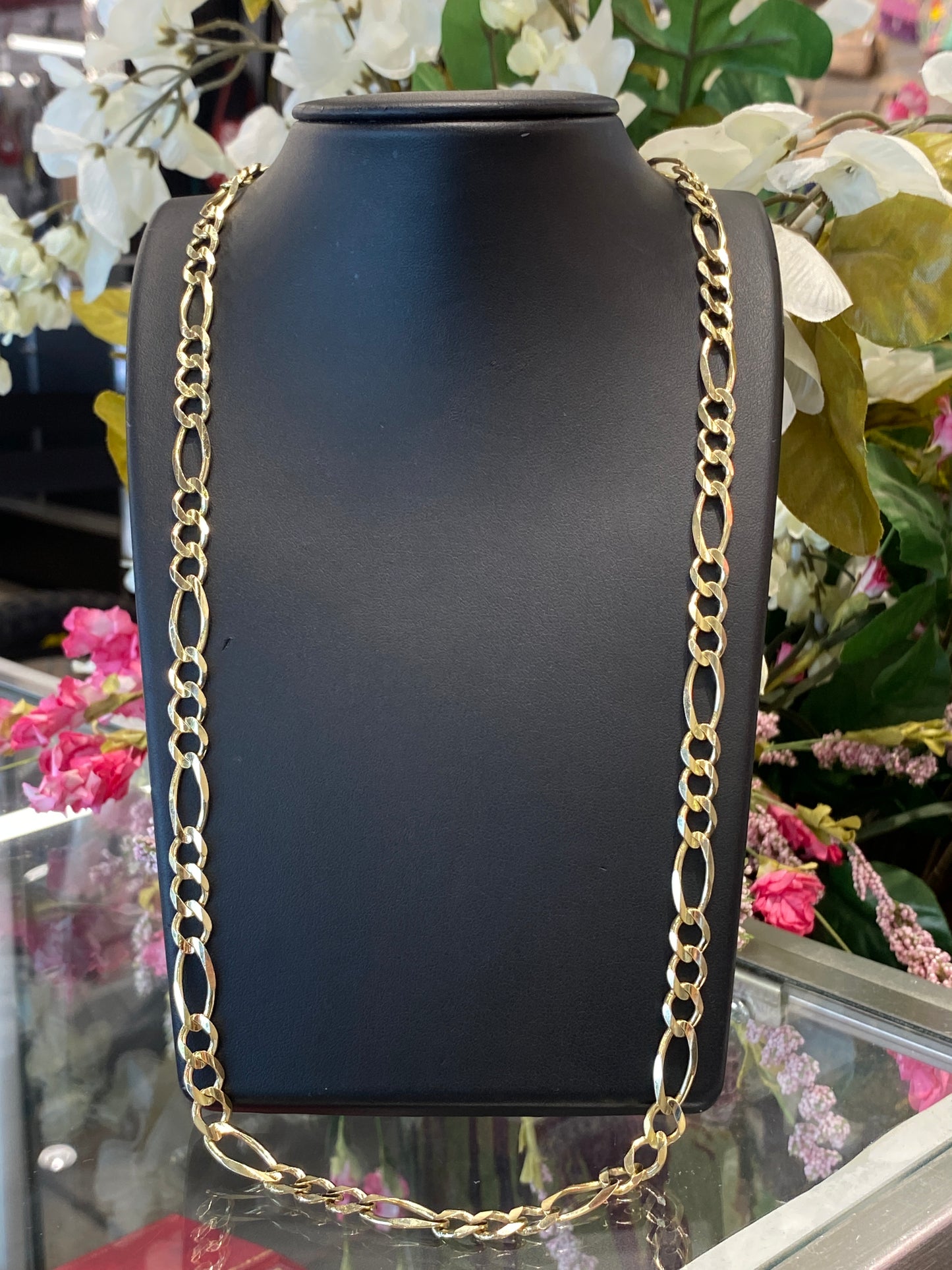 10k Yellow Gold Fígaro Chain
