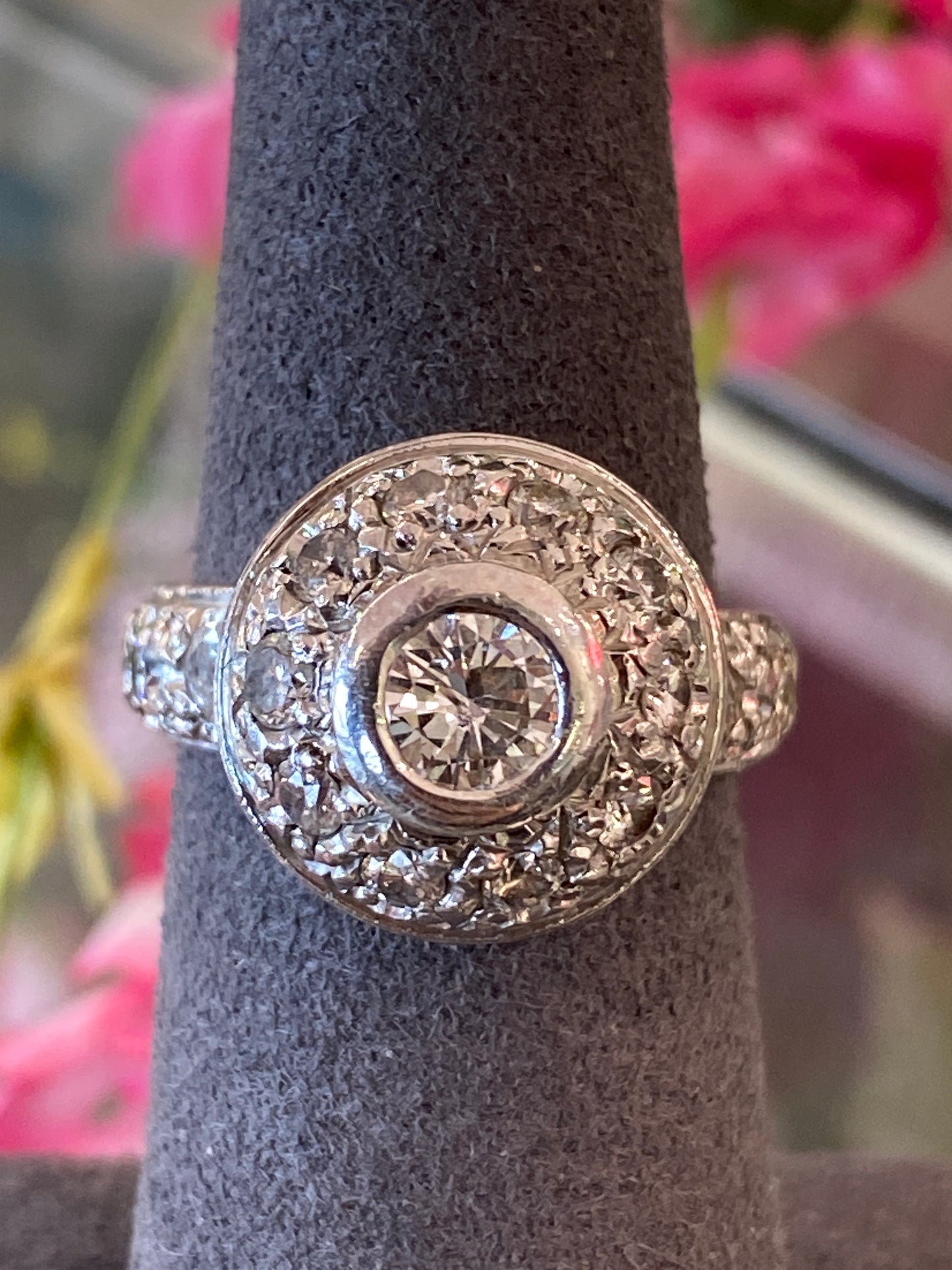 Platinum Diamond Ring