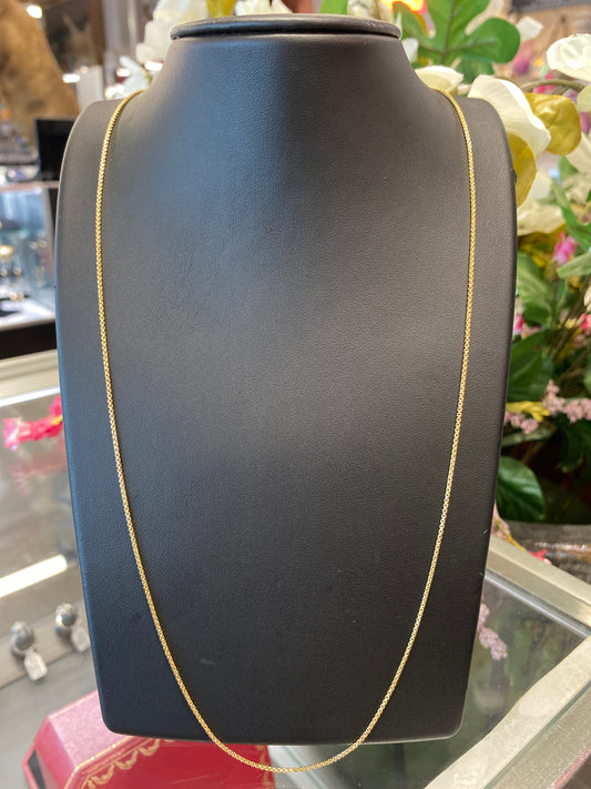 14k Yellow Gold Link Chain