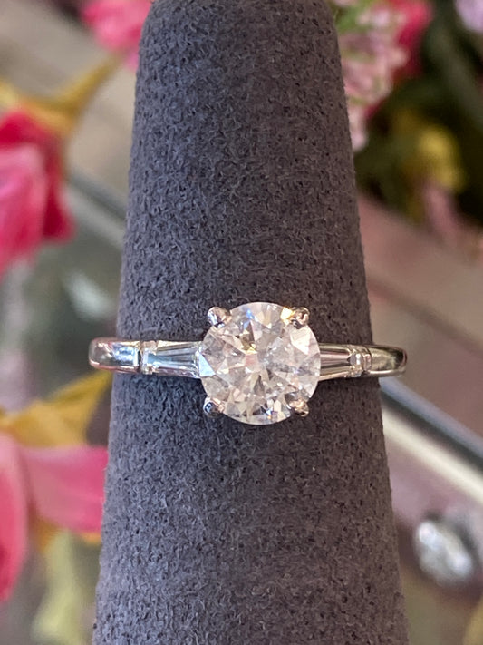 Platinum Diamond Engagement Ring