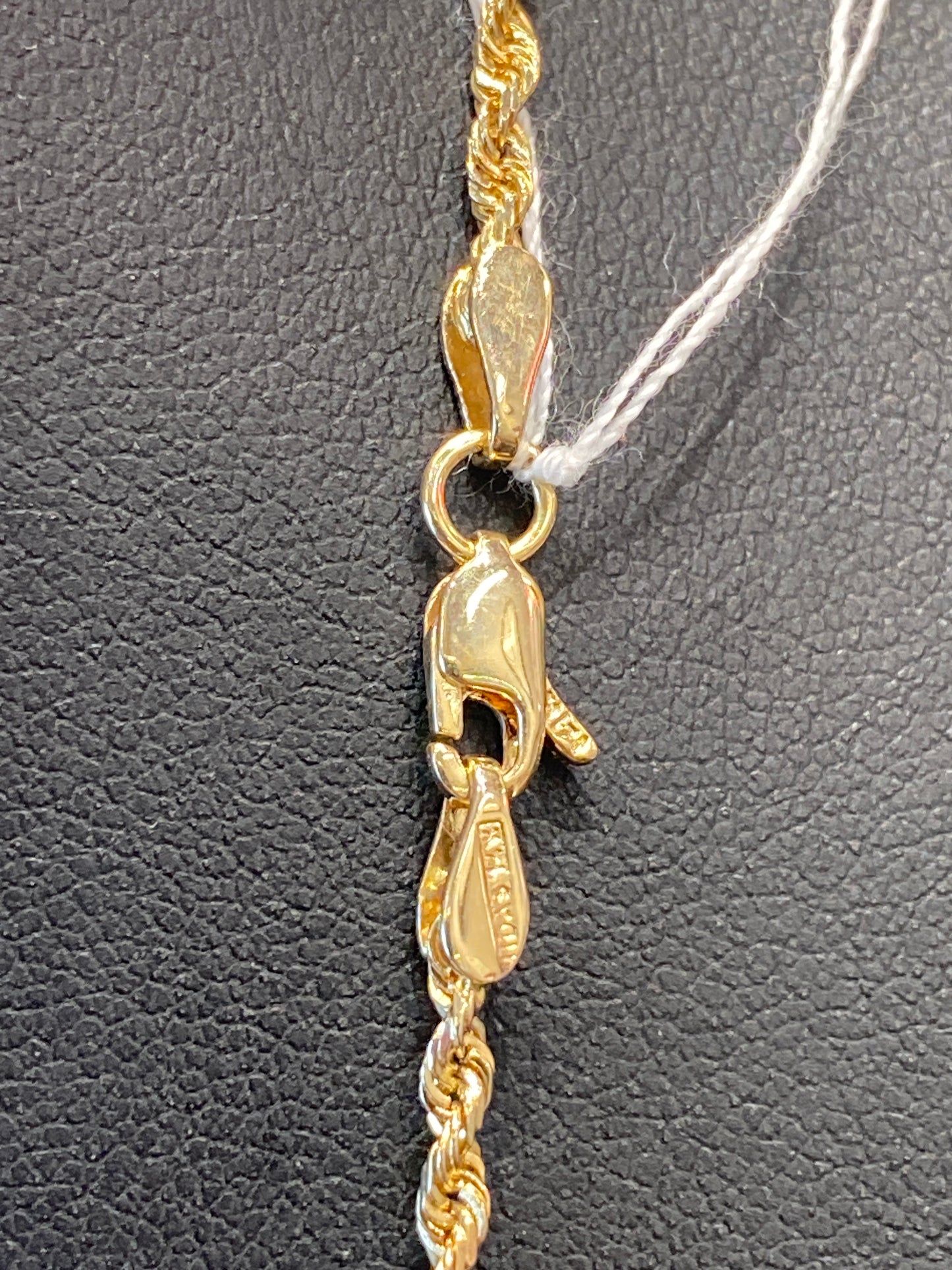 14k Yellow Gold Rope Chain
