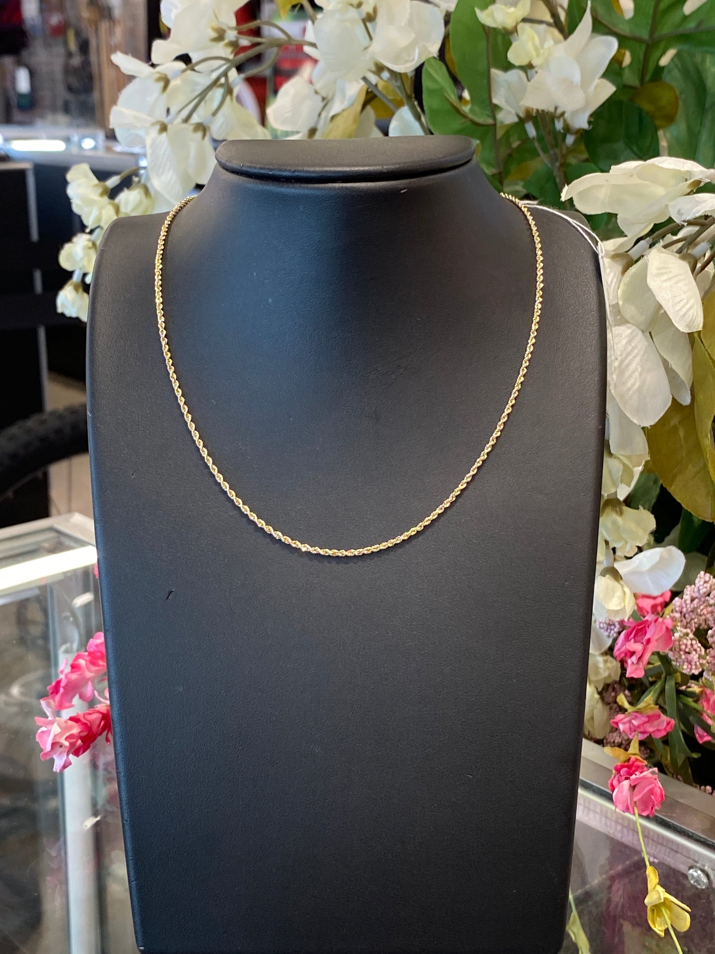 14k Yellow Gold Rope Chain