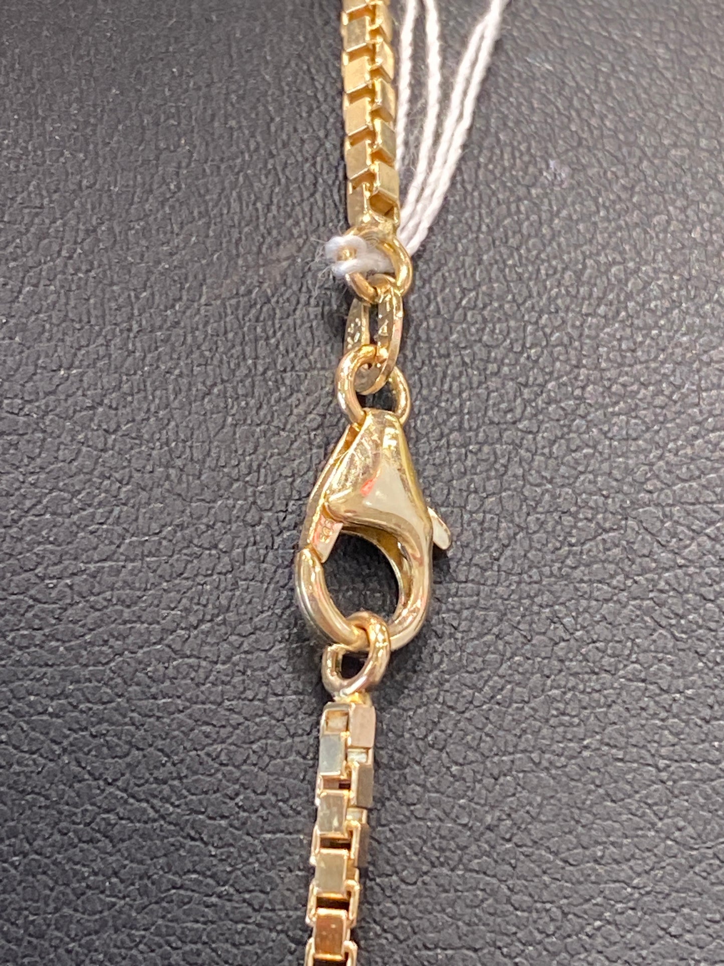 14k Yellow Gold Box Link Chain