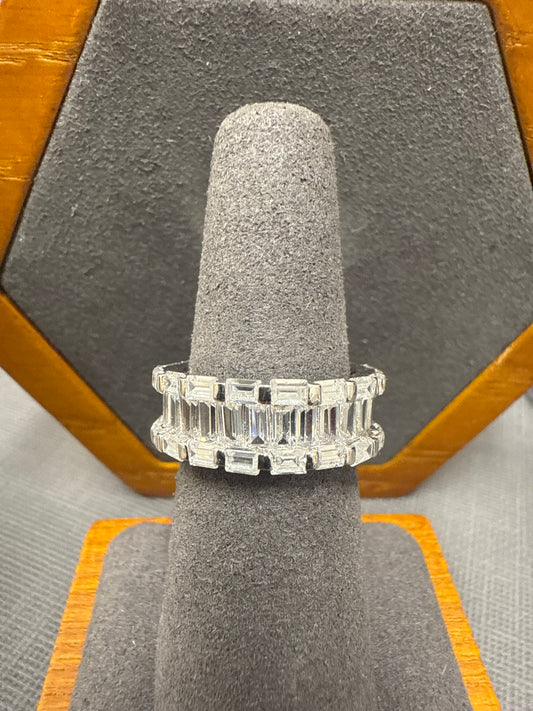 Silver eternity band