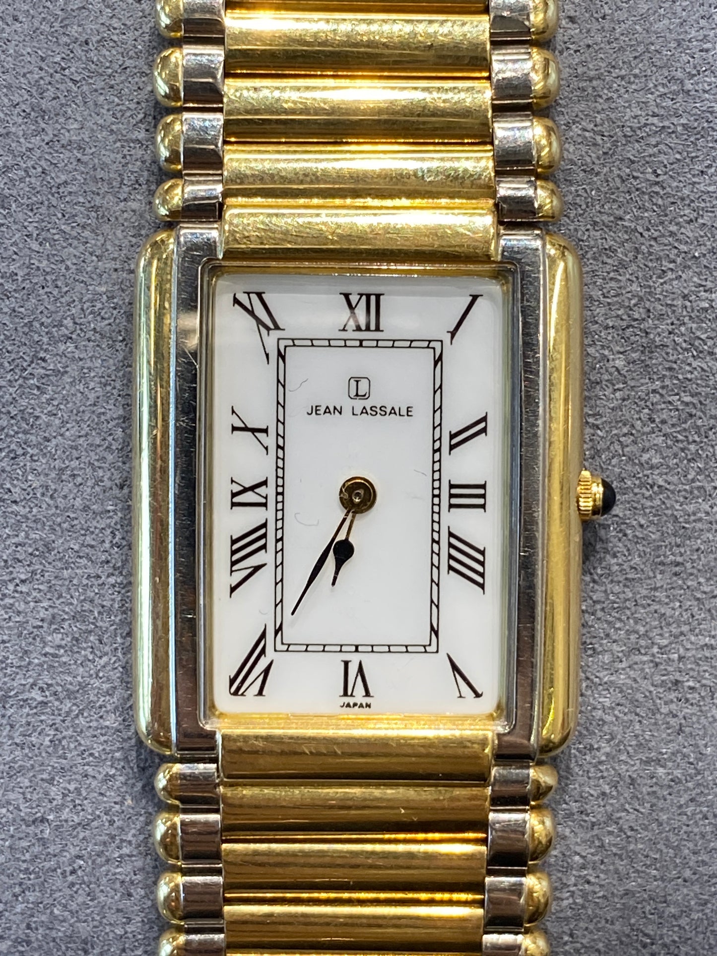 Jean Lassale 18k Two Tone Gold Watch